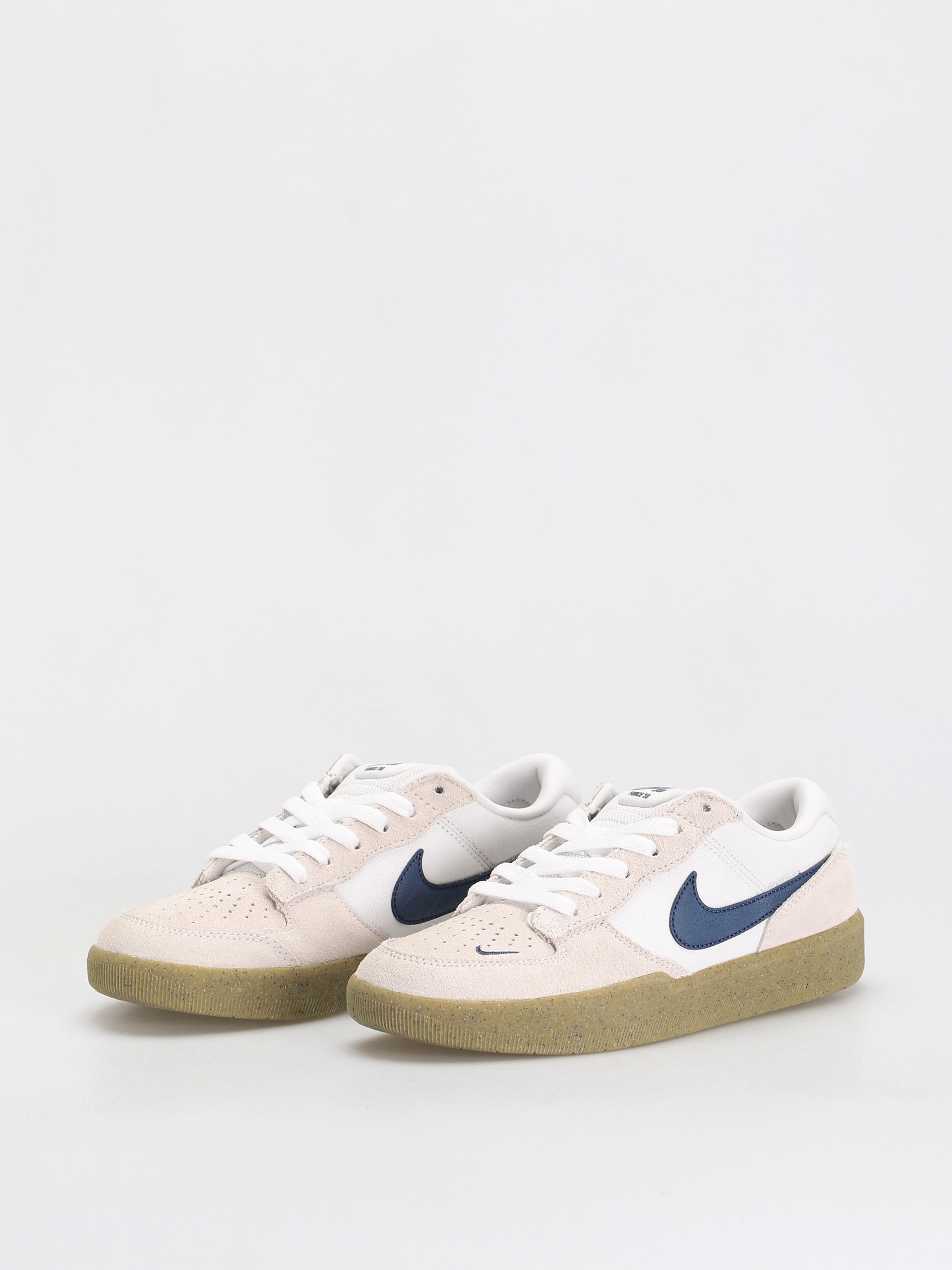 Nike SB Force 58 Shoes (white/navy white gum light brown)
