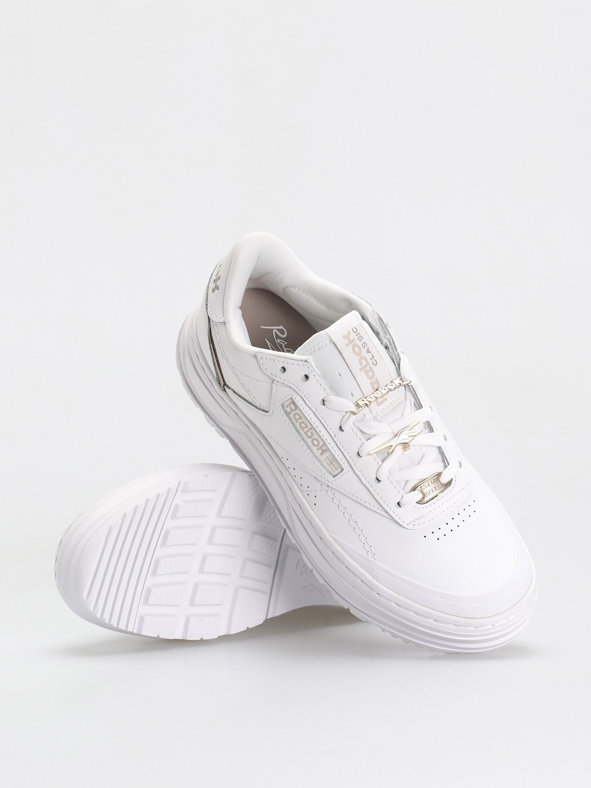 Reebok Club C Double Geo Shoes Wmn (ftwwht/ftwwht/moonst)