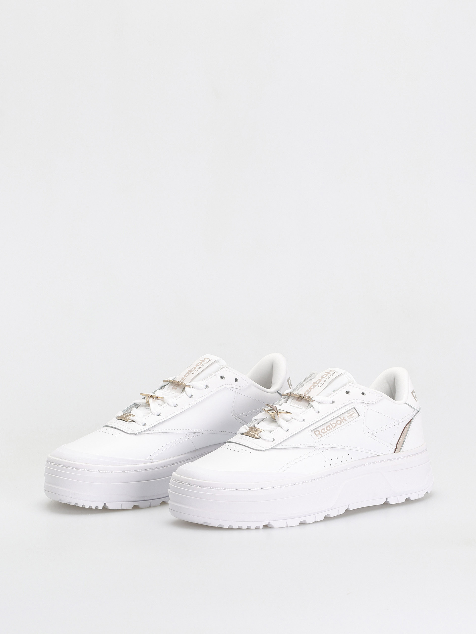 Reebok Club C Double Geo Shoes Wmn (ftwwht/ftwwht/moonst)