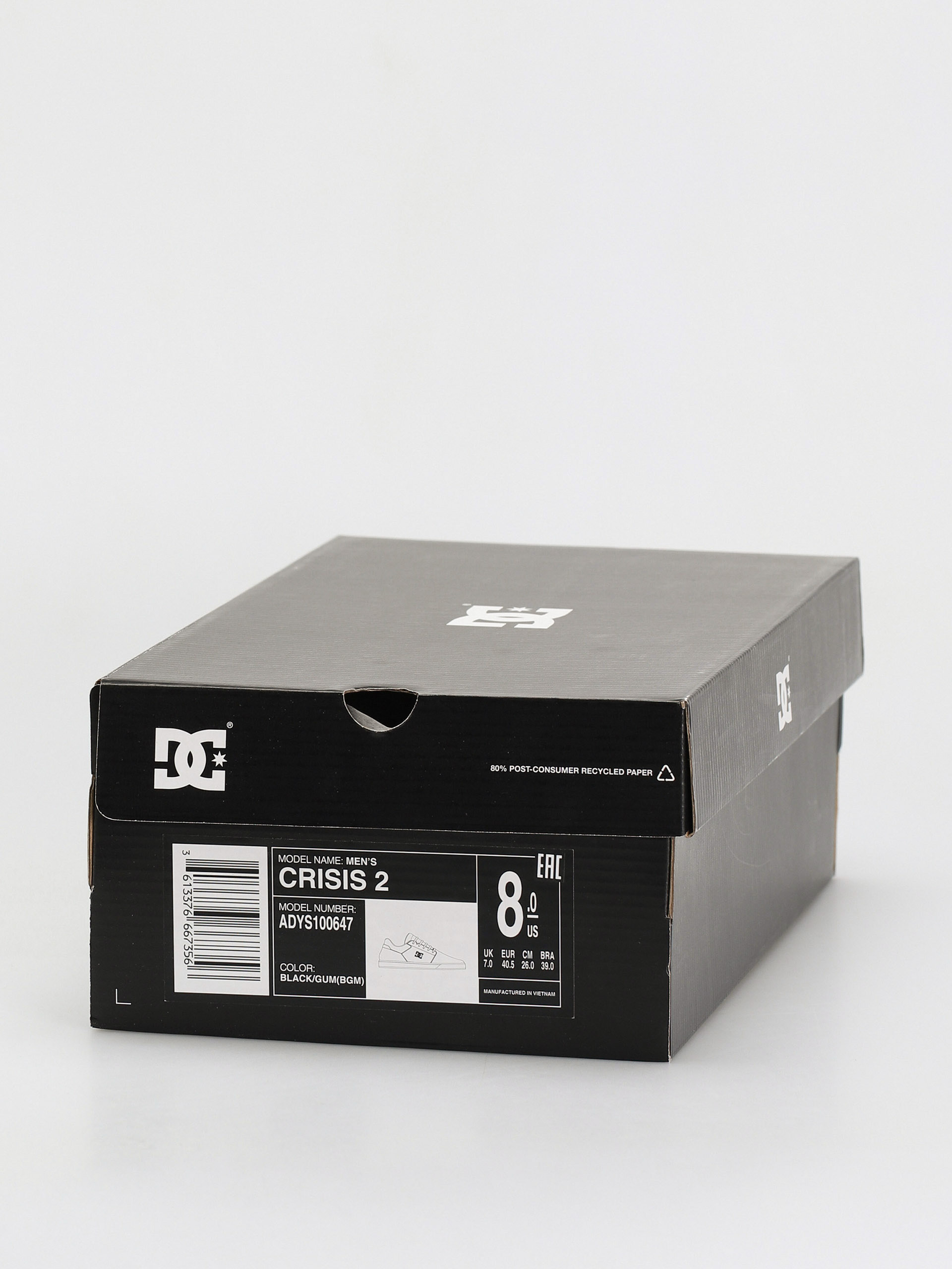 DC Crisis 2 Shoes (black/gum)