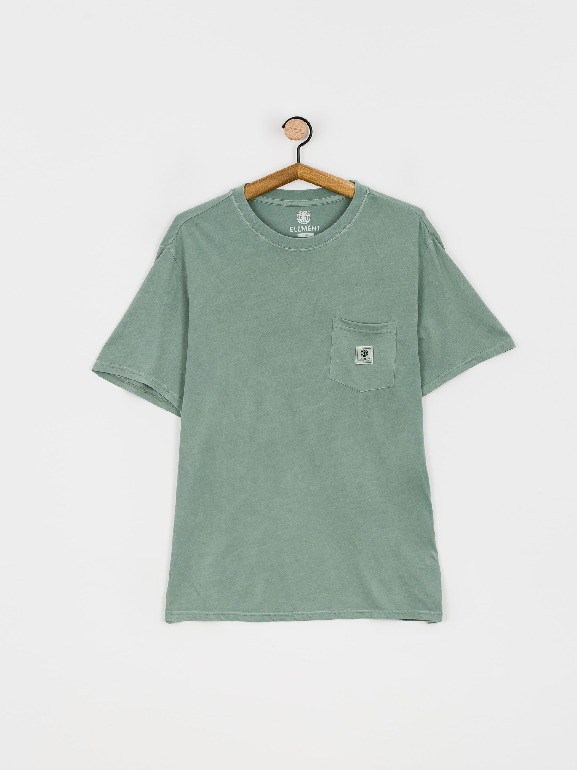 Element Basic Pocket Label T-shirt (chinois green)