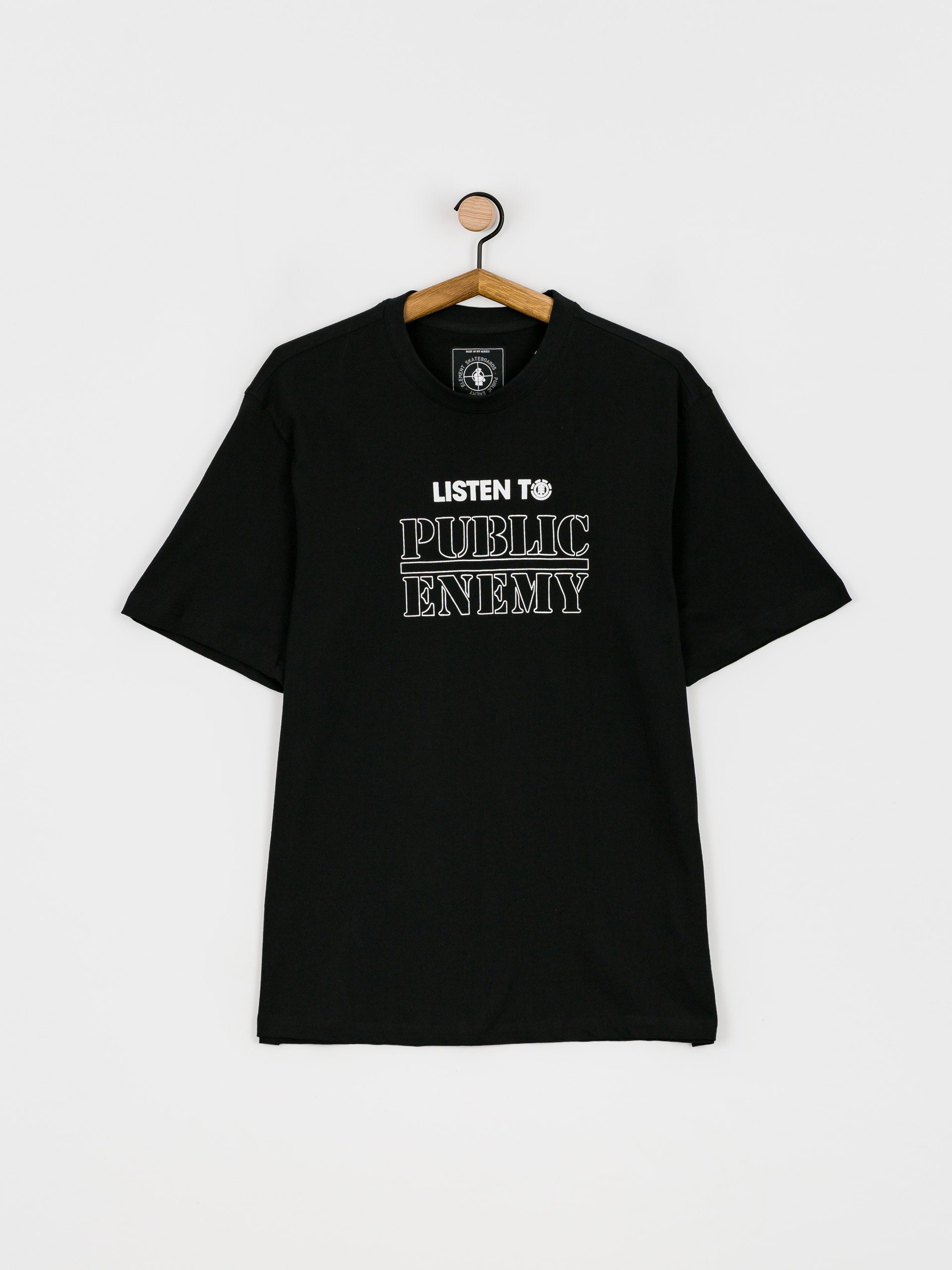 Element Pexe Listen To T-shirt (flint black)