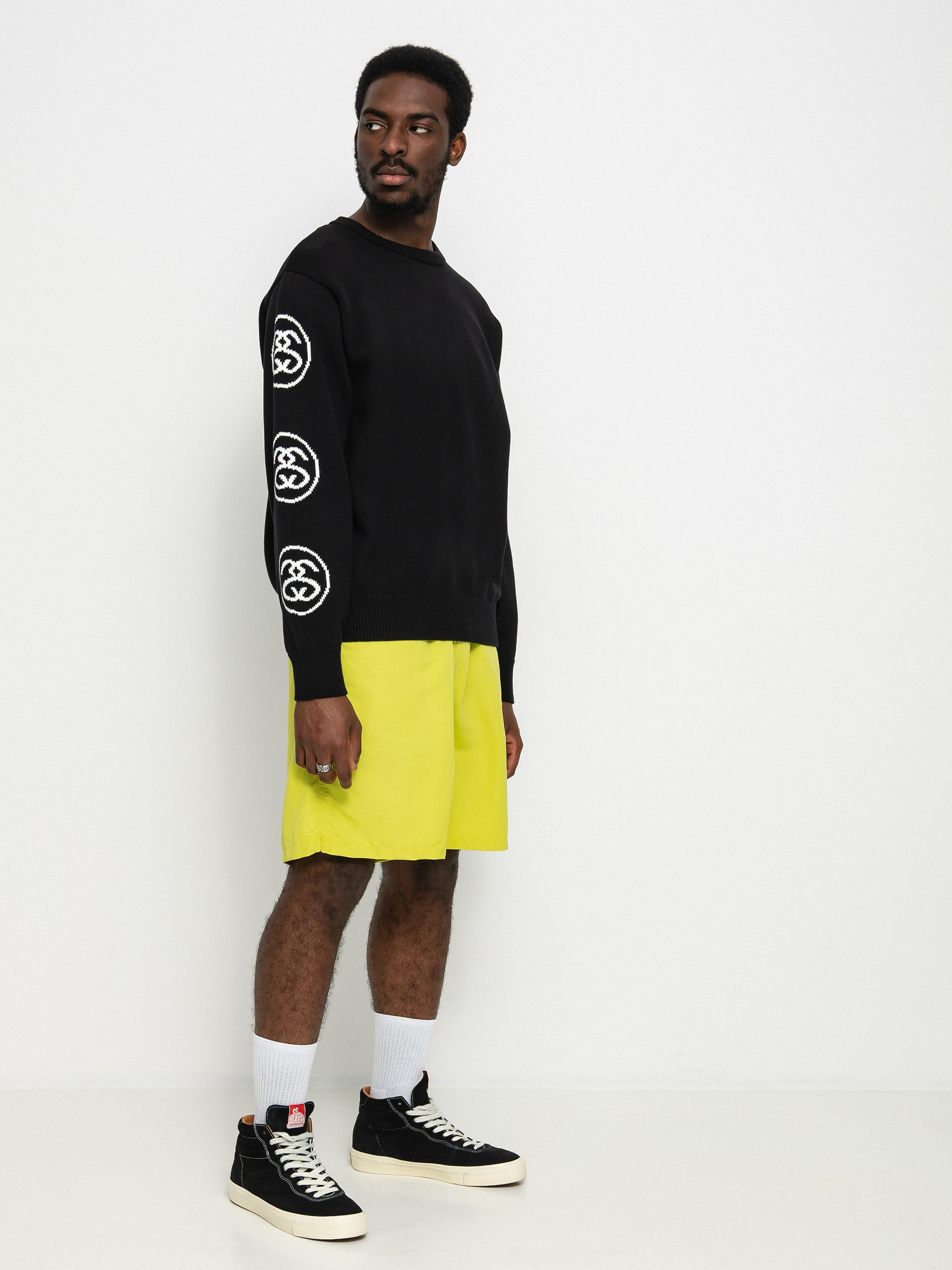 Stussy Ss Link Sweater - black (black)
