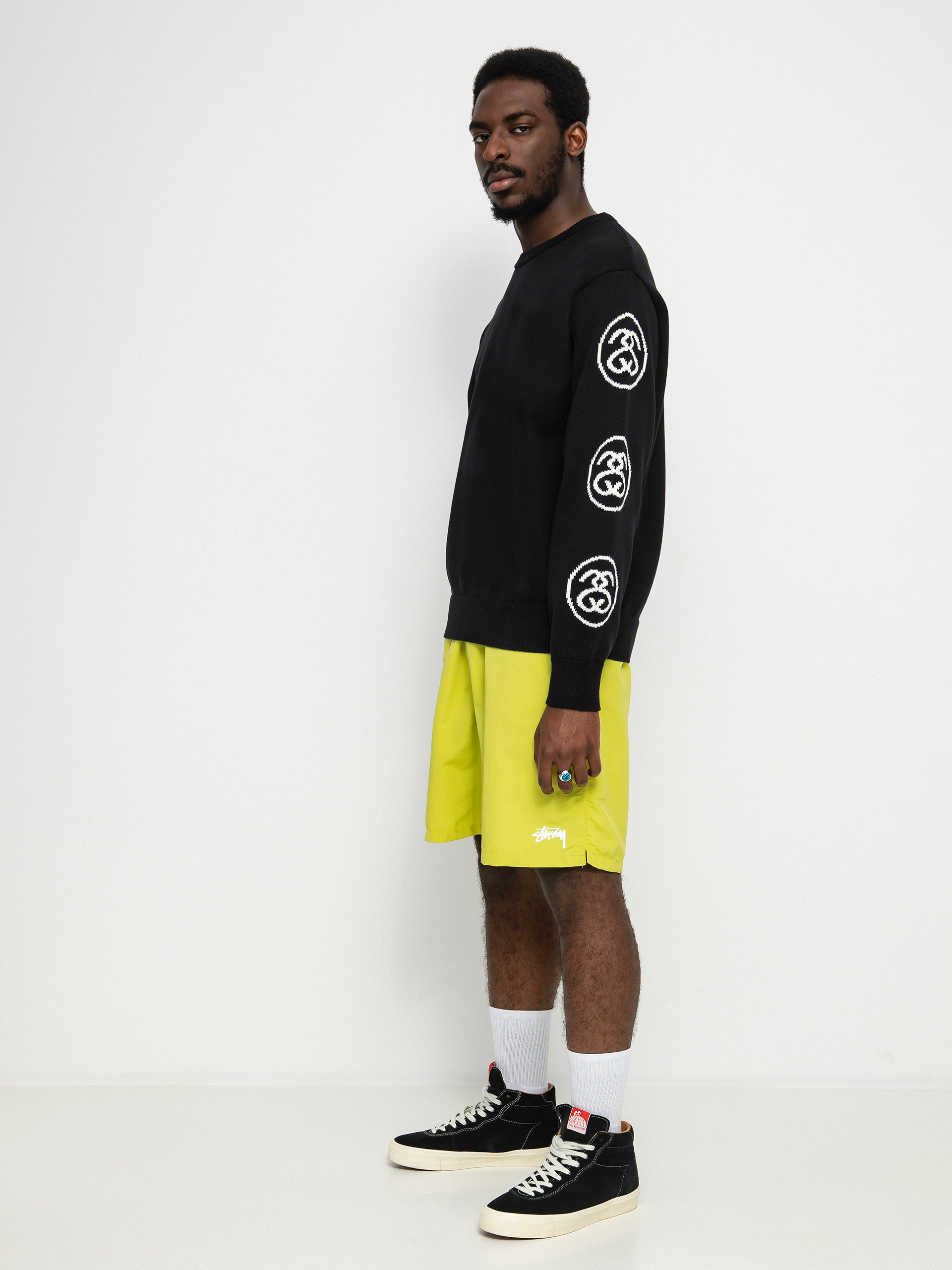 Stussy Ss Link Sweater (black)