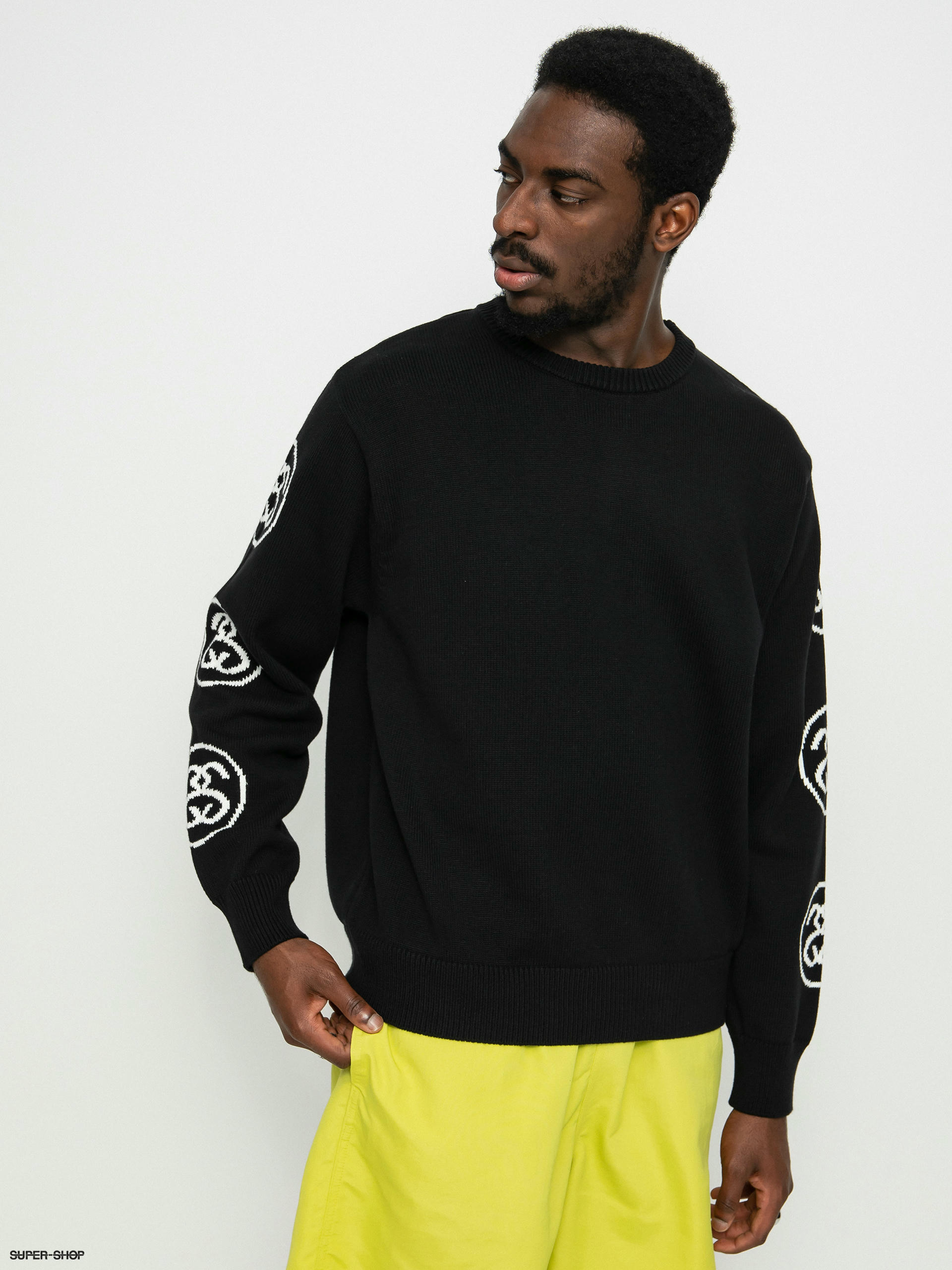 Stussy Ss Link Sweater (black)