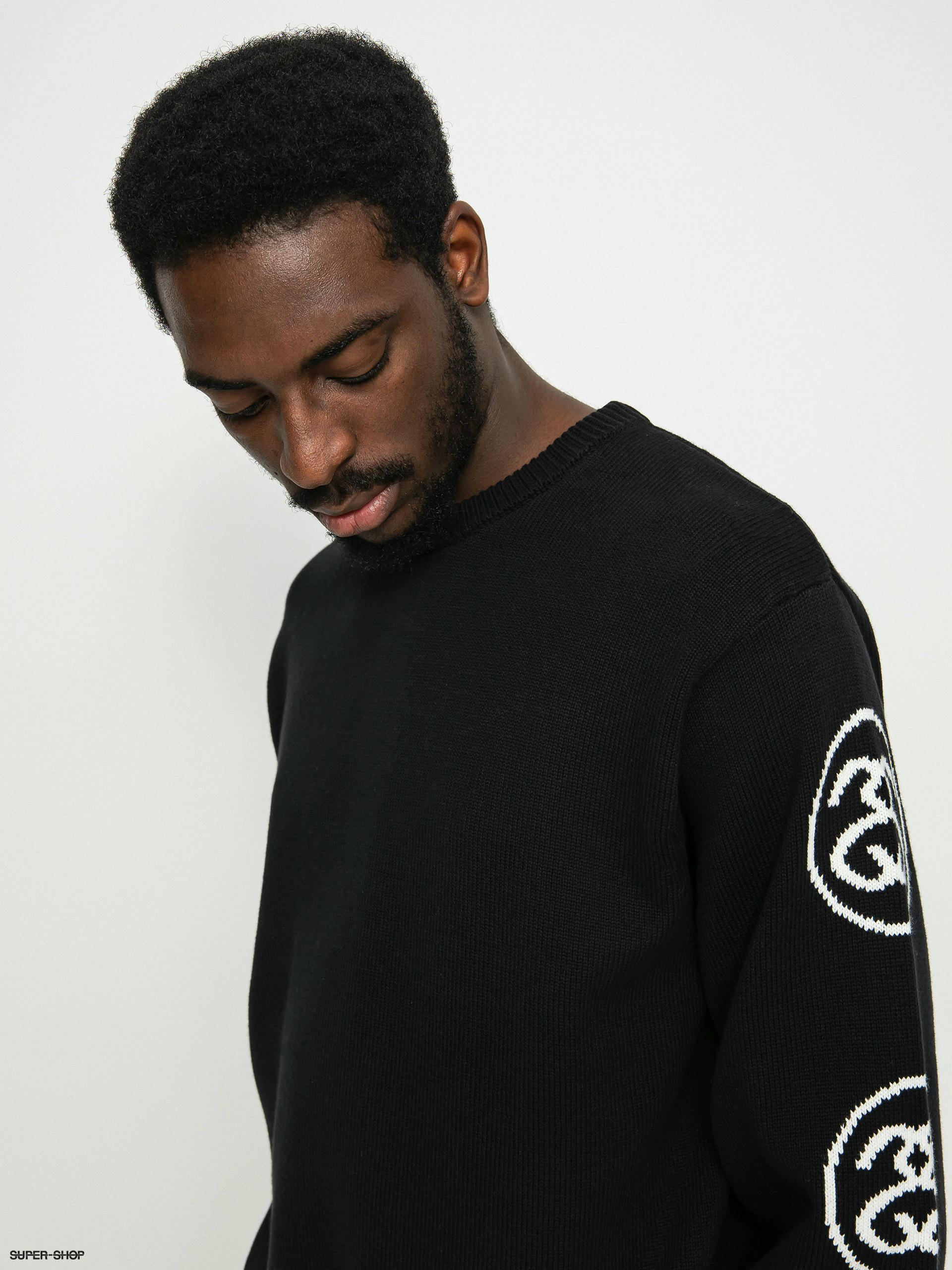 Stussy Ss Link Sweater (black)