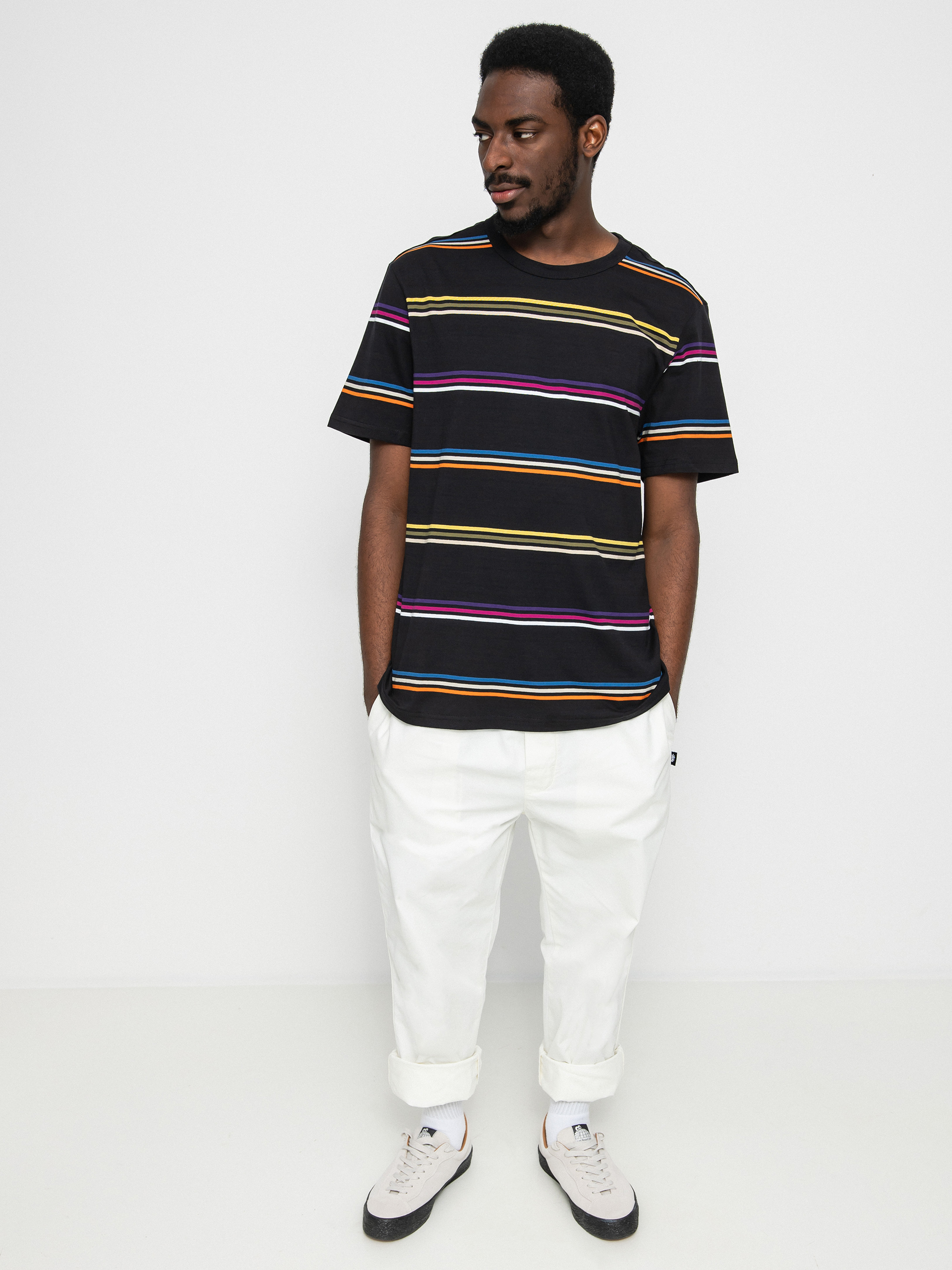 Element Wilow Stripe T-shirt (flint black)