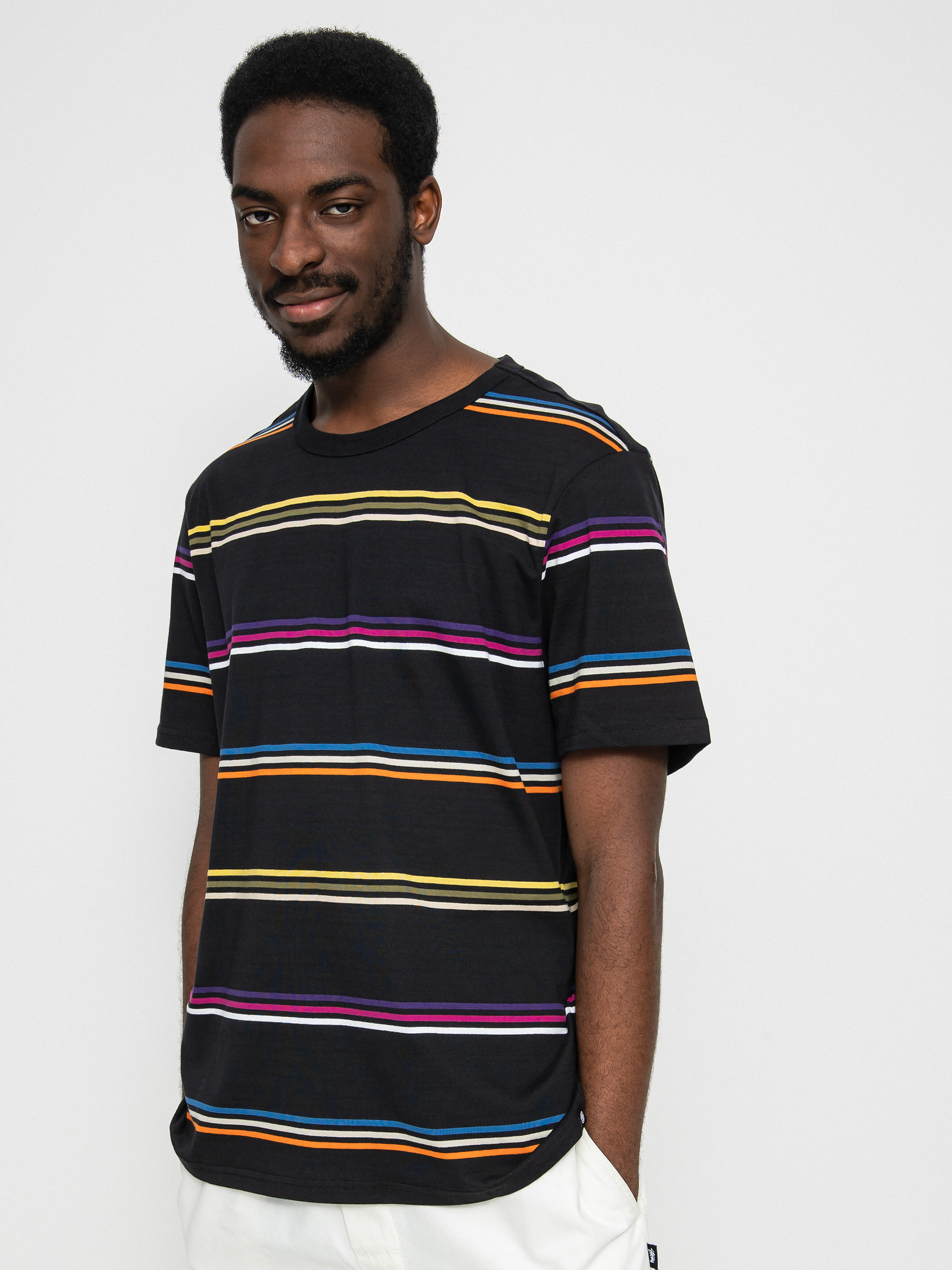 Element Wilow Stripe T-shirt (flint black)