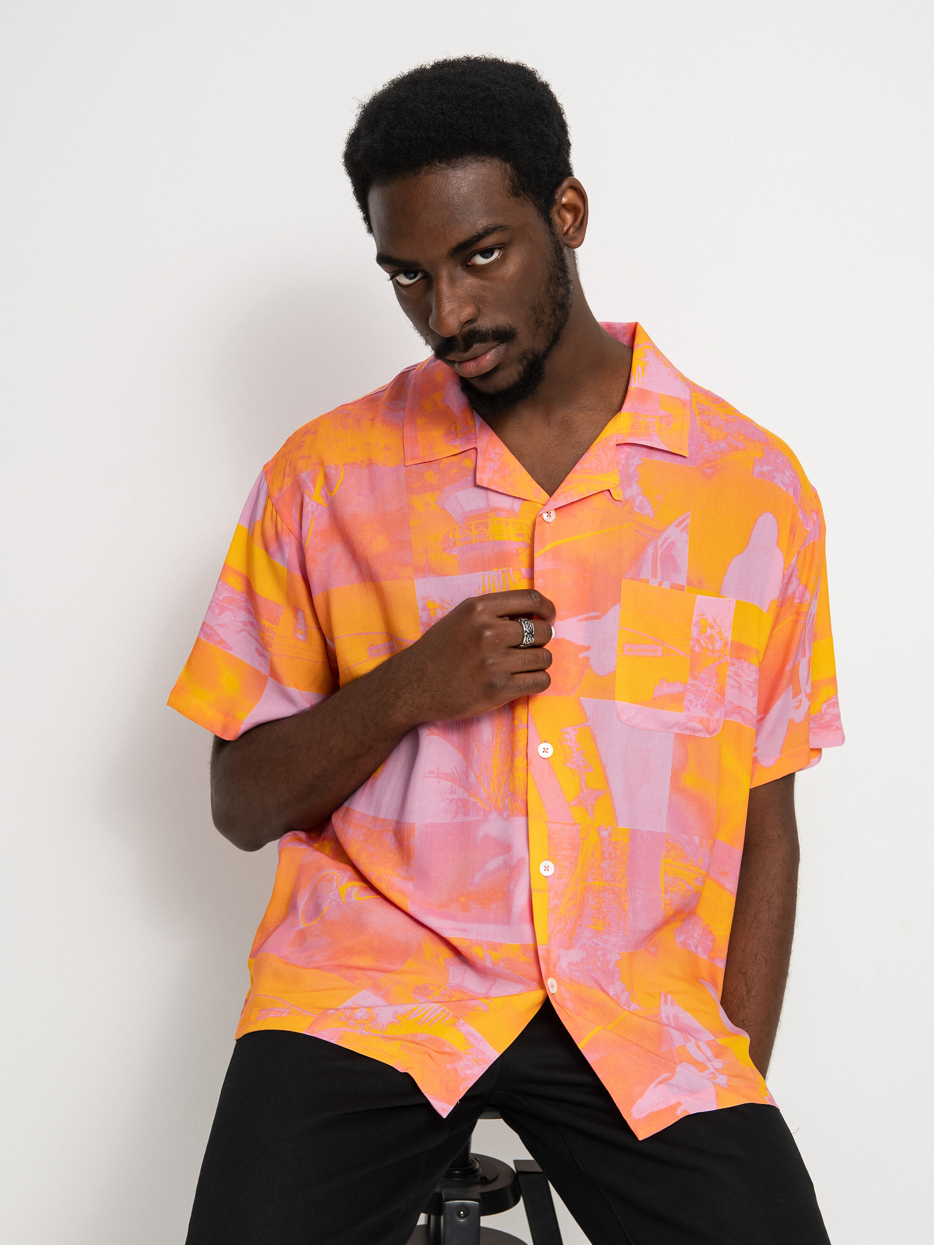 Stussy Photo Film Hemd (pink)