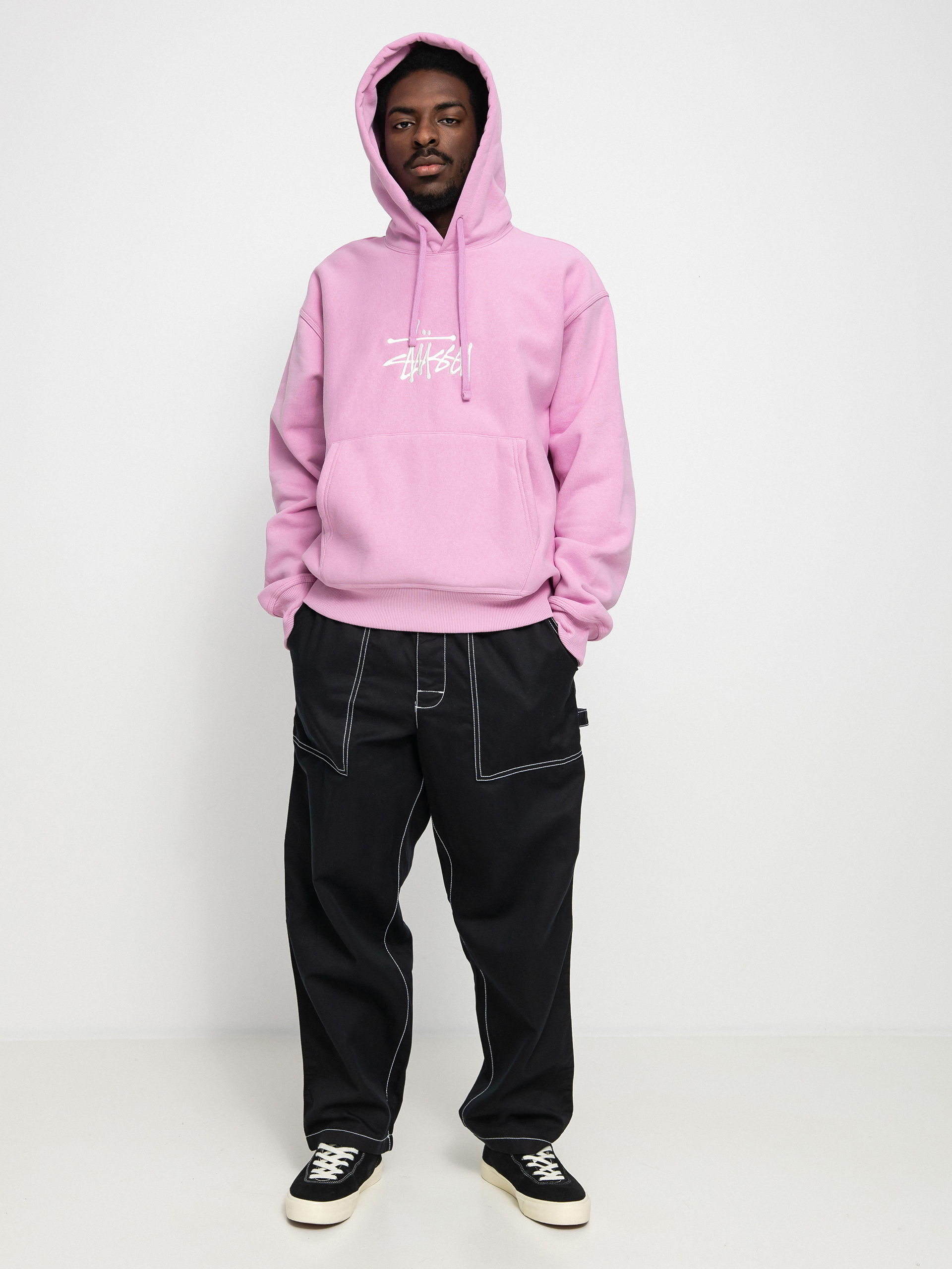 Stussy Basic App. HD Hoodie (pink)