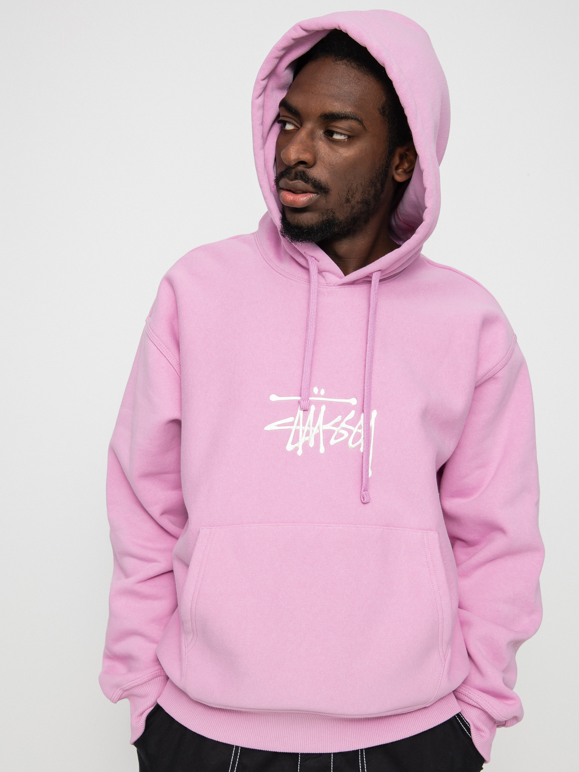 Stussy Basic App. HD Hoodie (pink)