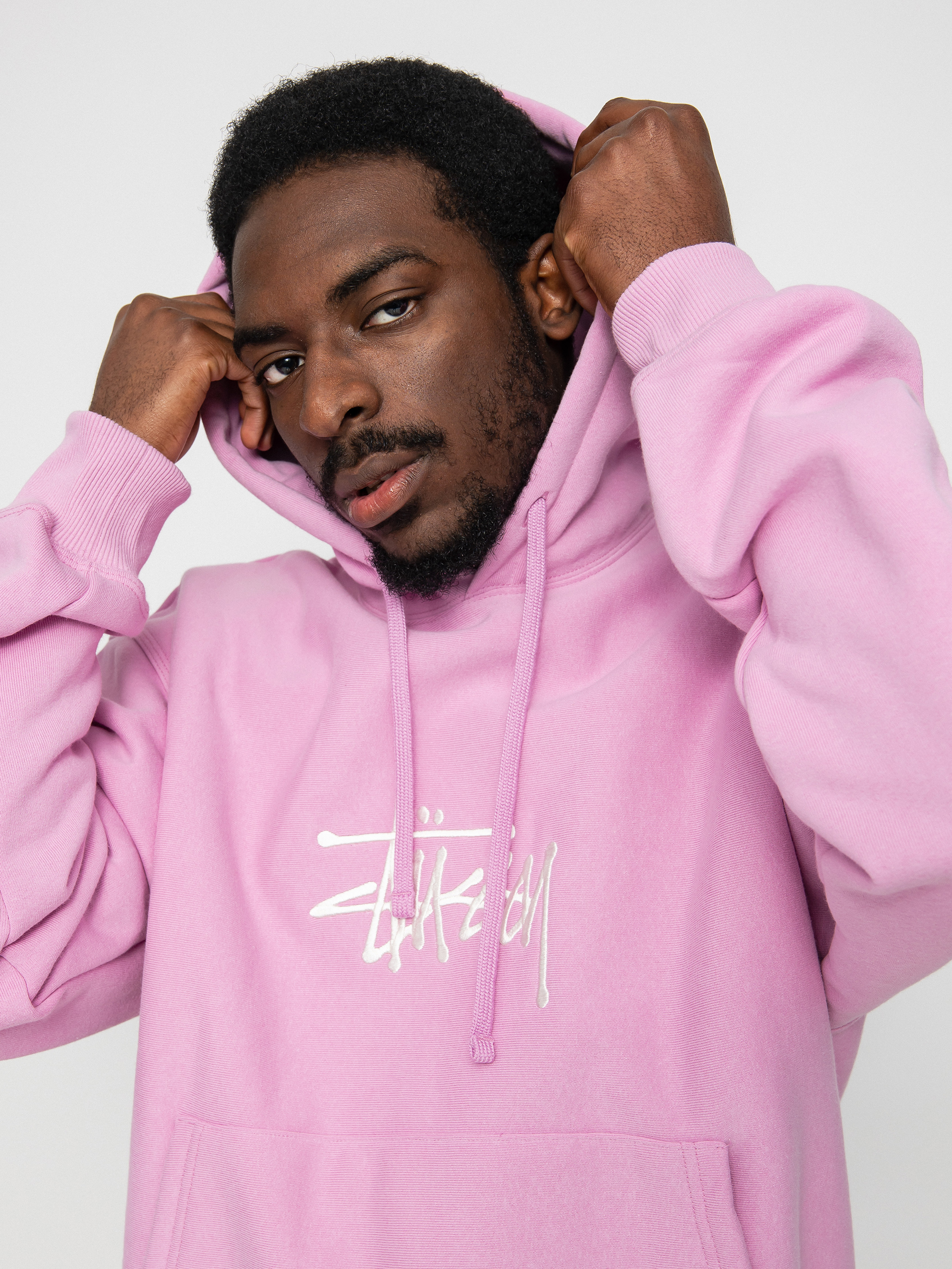 Stussy Basic App. HD Hoodie (pink)