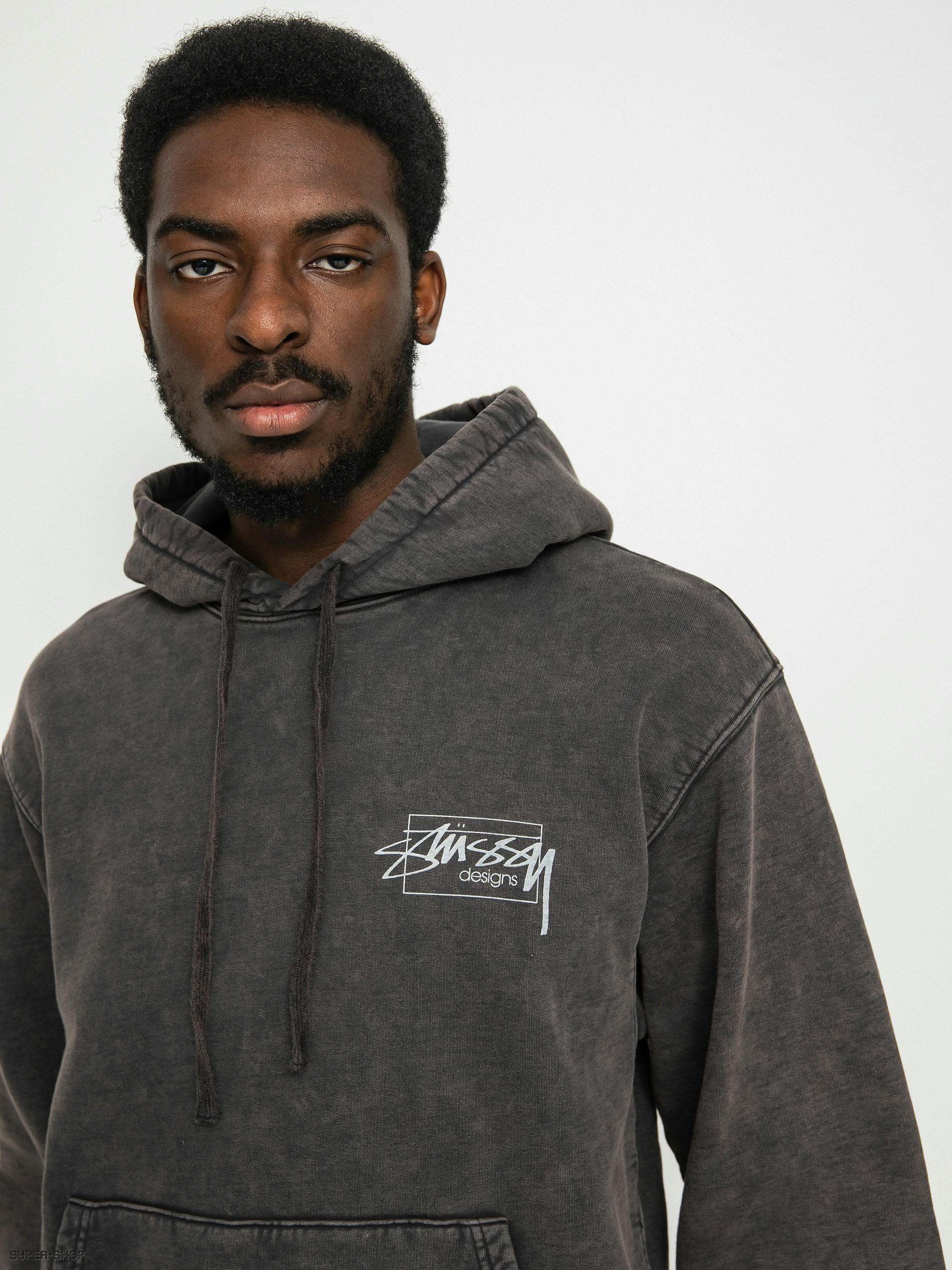 Stussy Dyed Designs HD Hoodie black