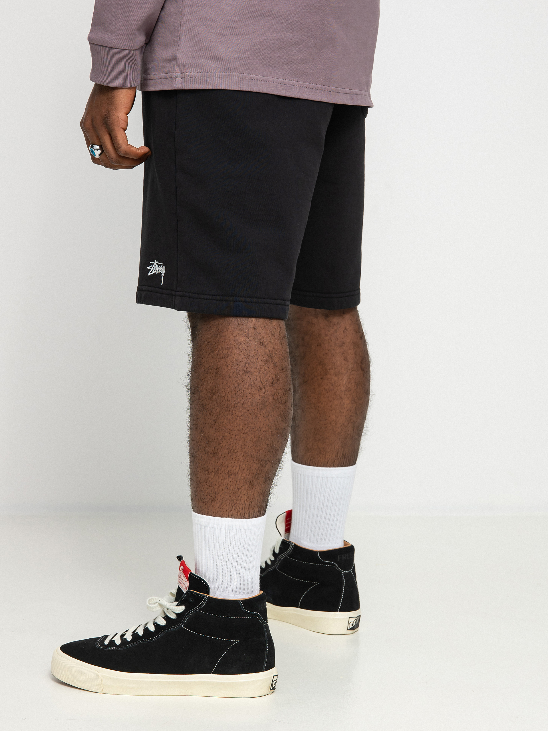 Stussy Stock Logo Shorts (black)