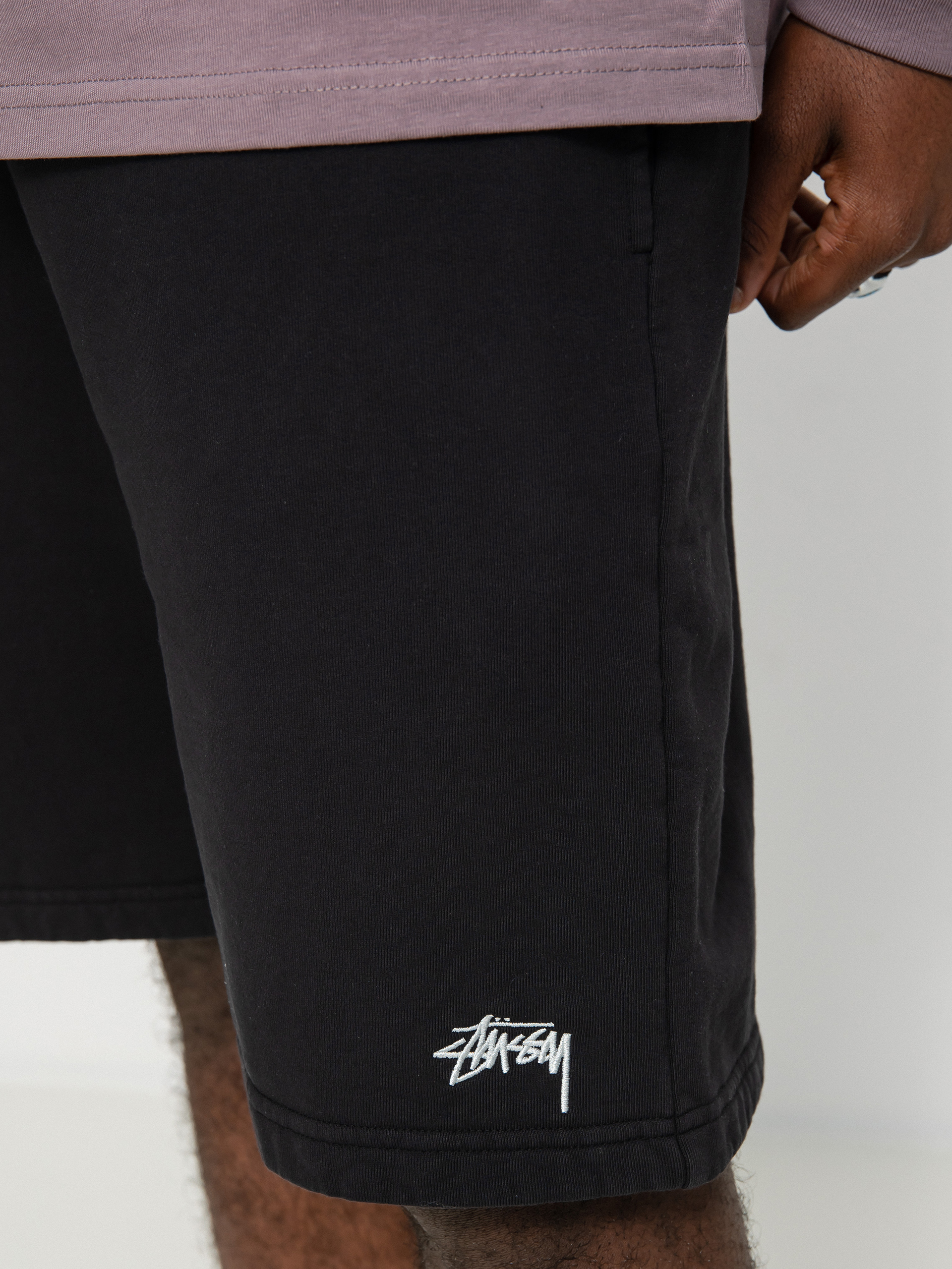 Stussy Stock Logo Shorts (black)