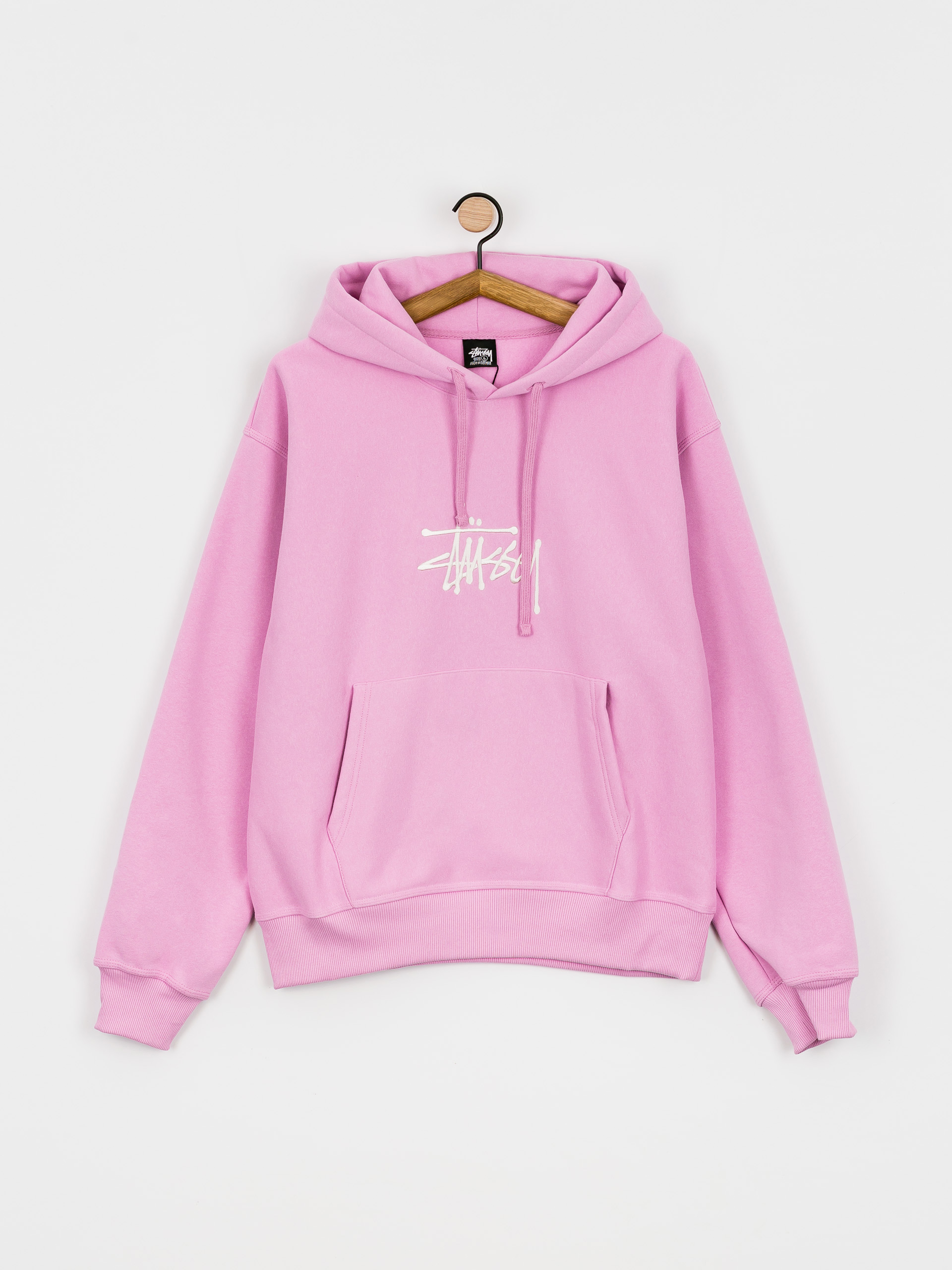 Hoodie on sale stussy pink