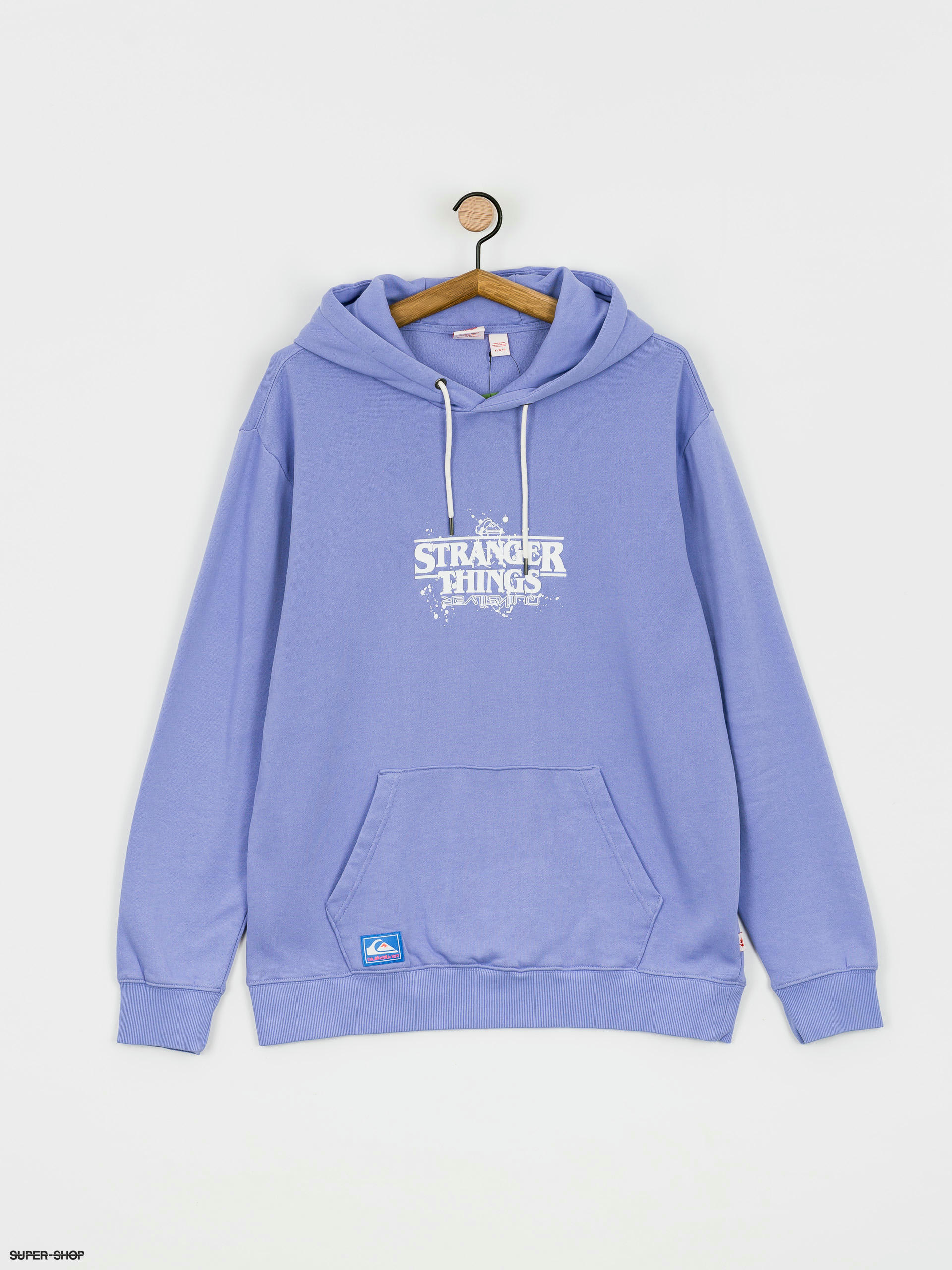 Quiksilver X Stranger Things Official Logo HD Hoodie jacaranda