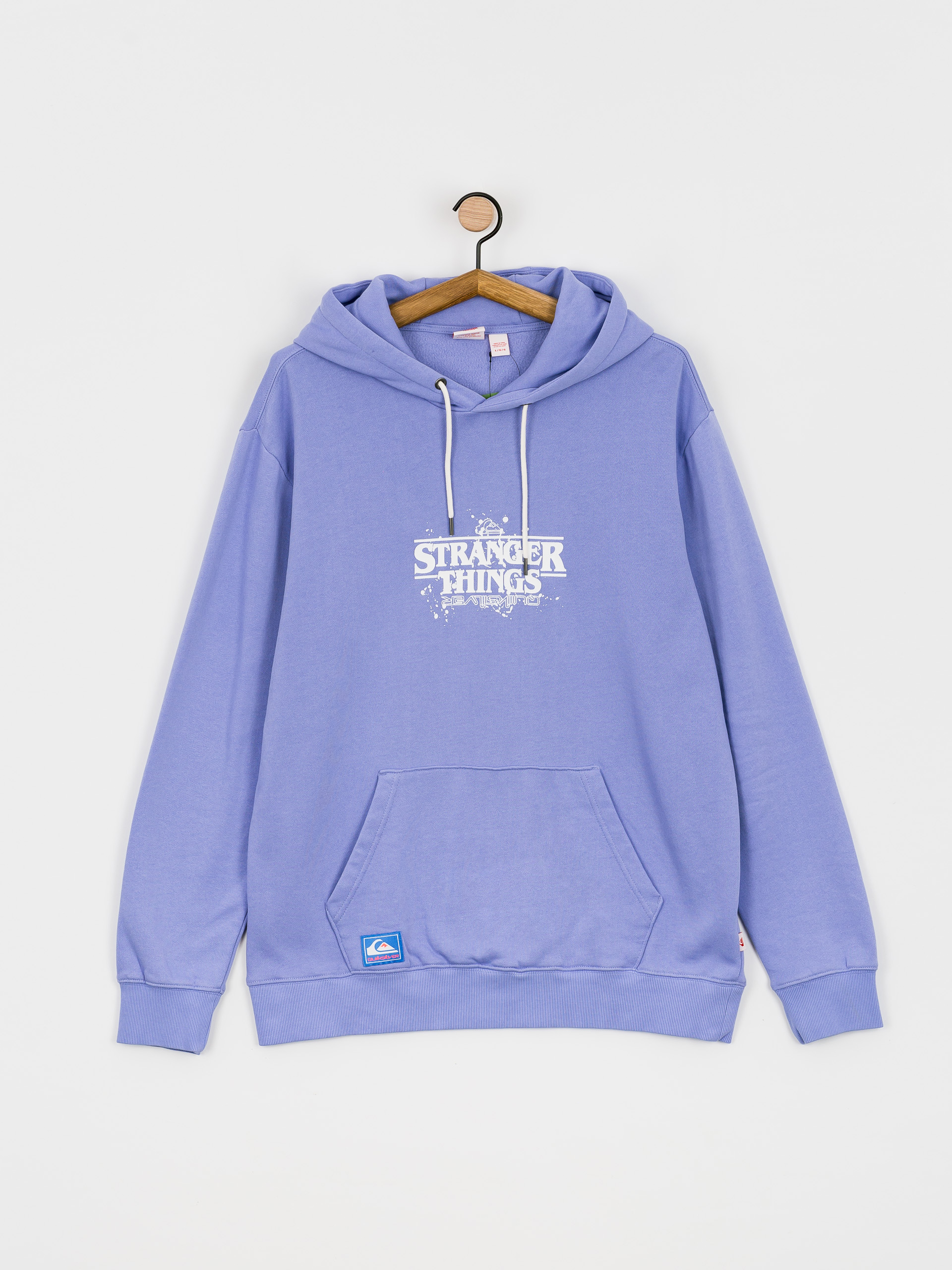 Quiksilver X Stranger Things Official Logo HD Hoodie (jacaranda)