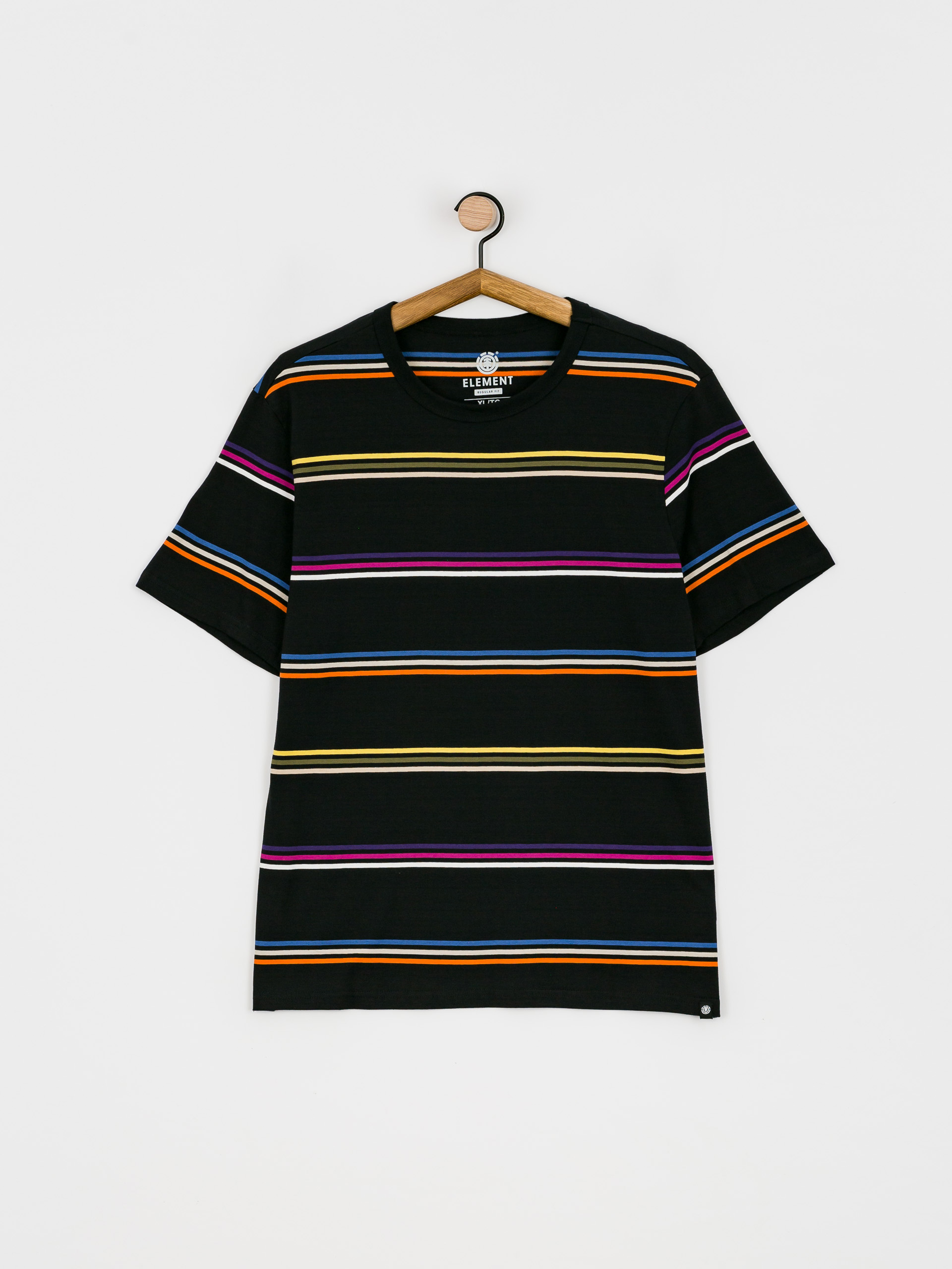 Element Wilow Stripe T-shirt (flint black)