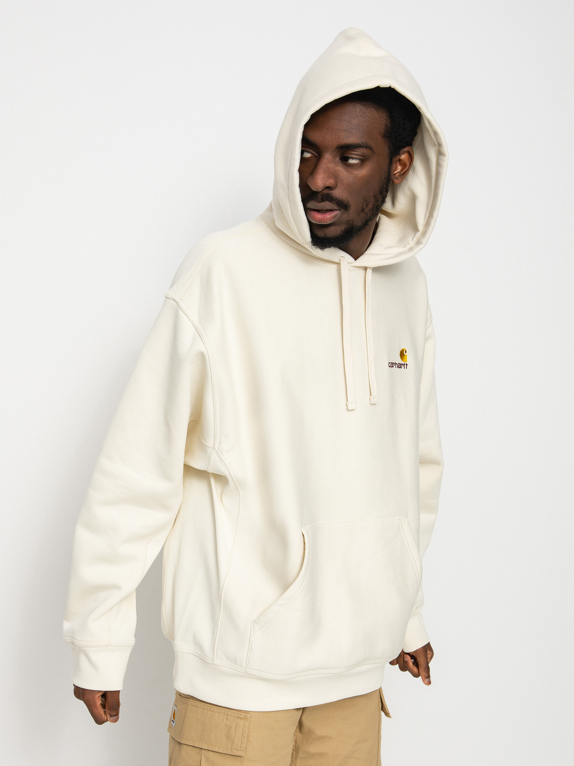 Carhartt WIP American Script HD Hoodie (natural)