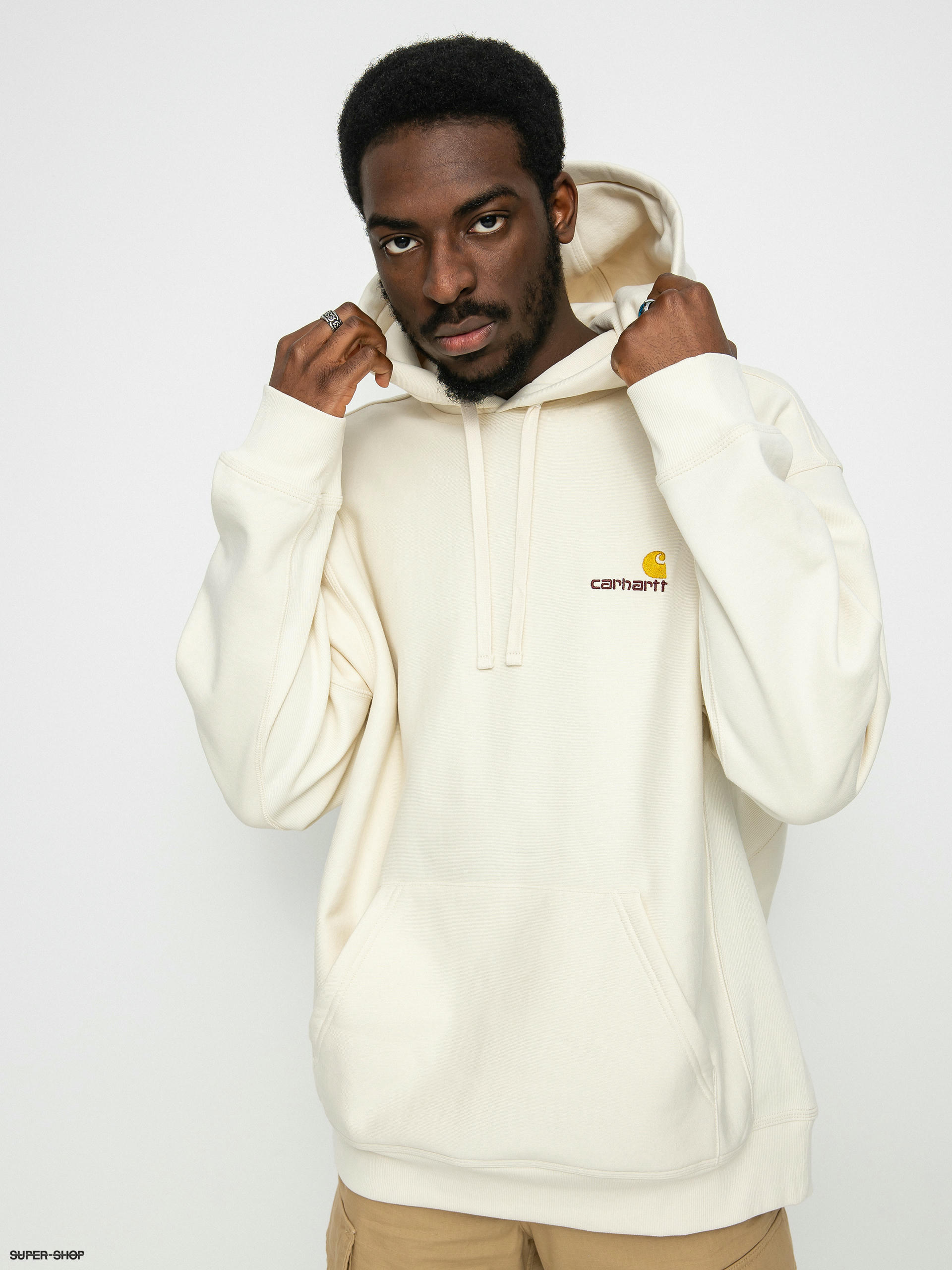 Carhartt WIP American Script HD Hoodie (natural)