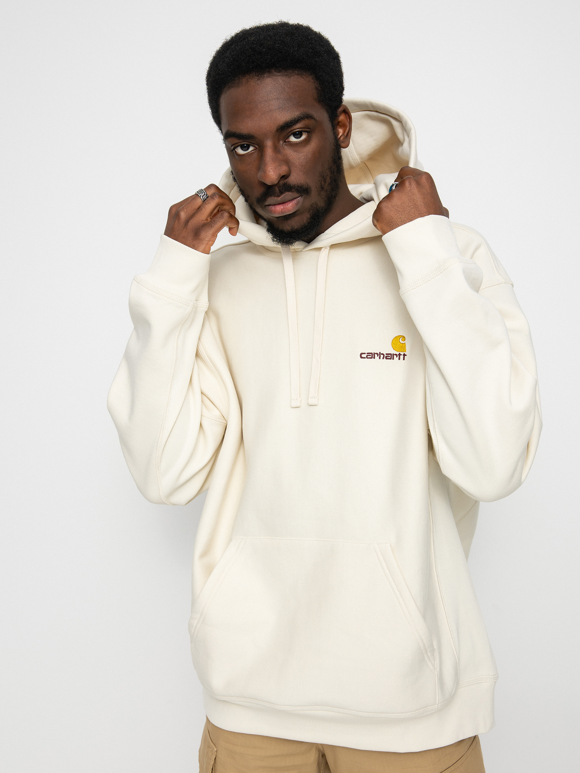 Carhartt WIP American Script HD Hoodie (natural)