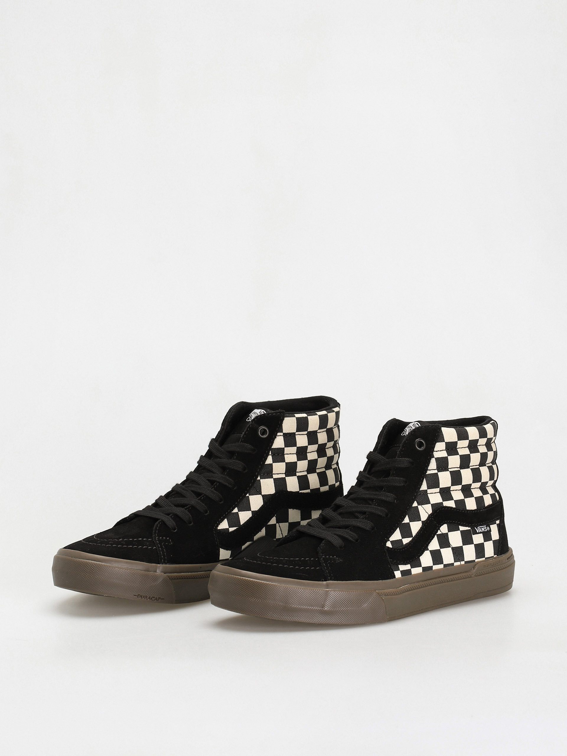 Vans Bmx Sk8 Hi Shoes - black (checkerboard black/dark gum)