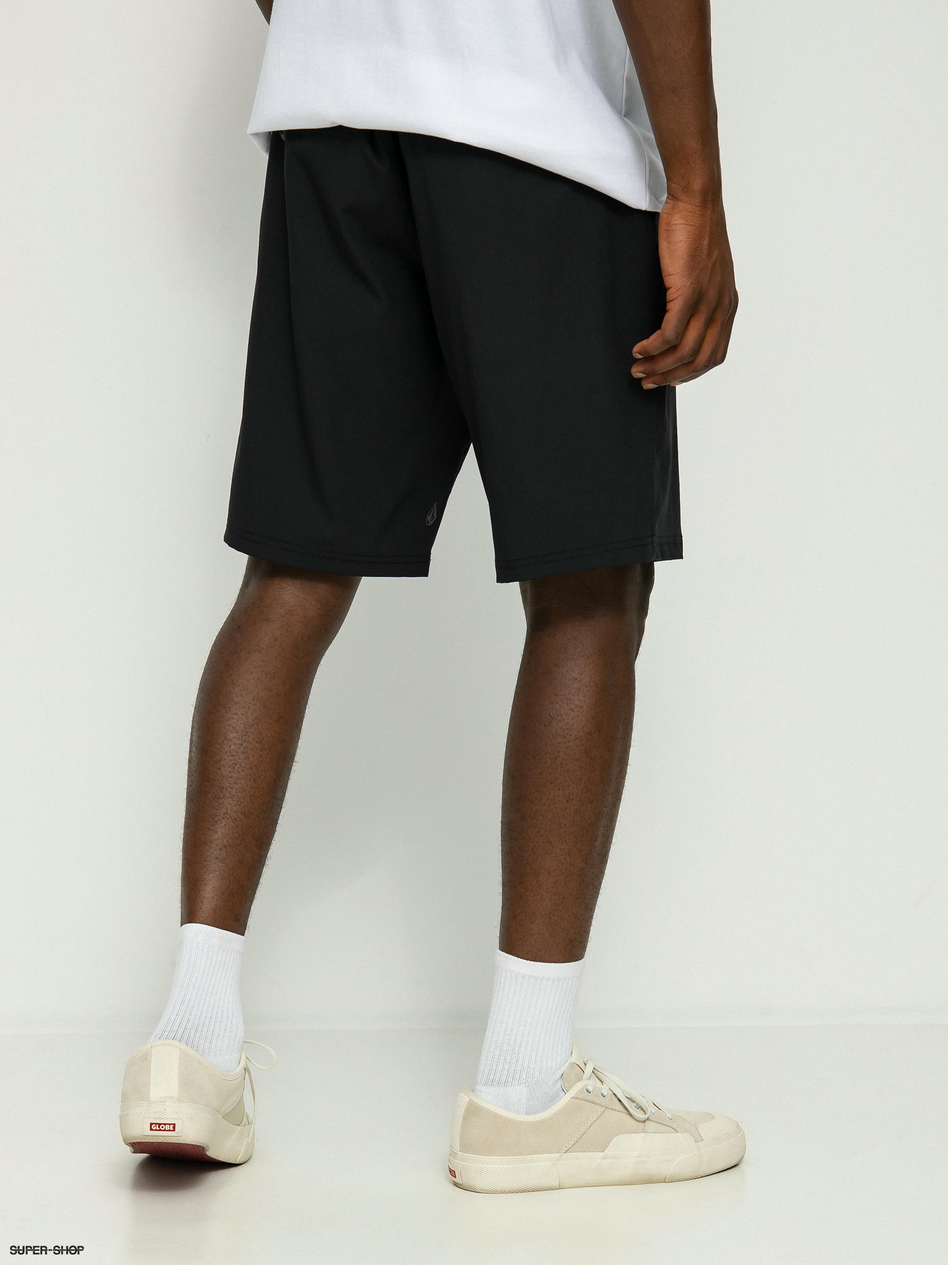ボルコム Volcom Men's Frickin Cross Shred 20 Black Hybrid Shorts