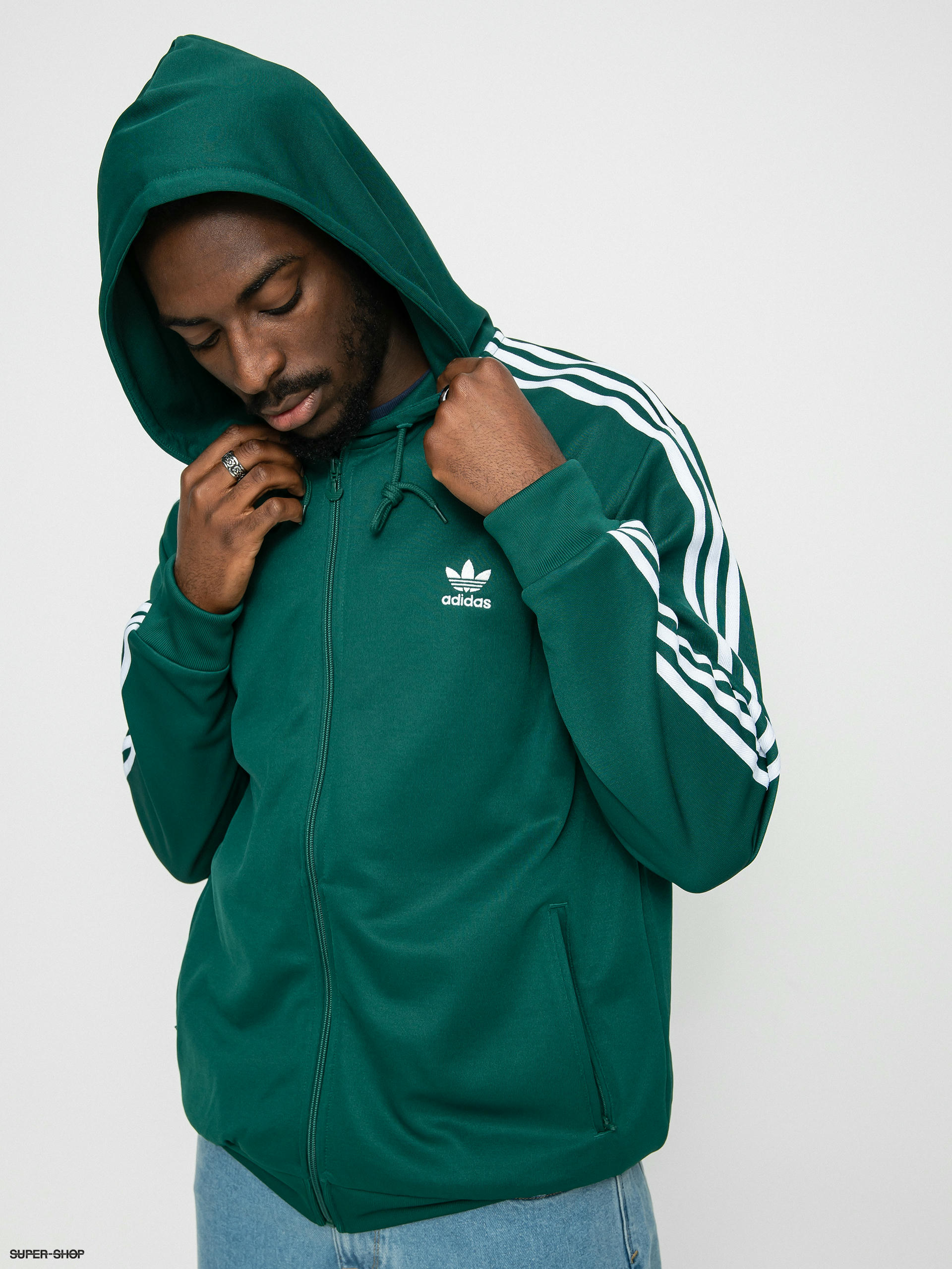 adidas Originals Adi ZHD Hoodie green collegiate green