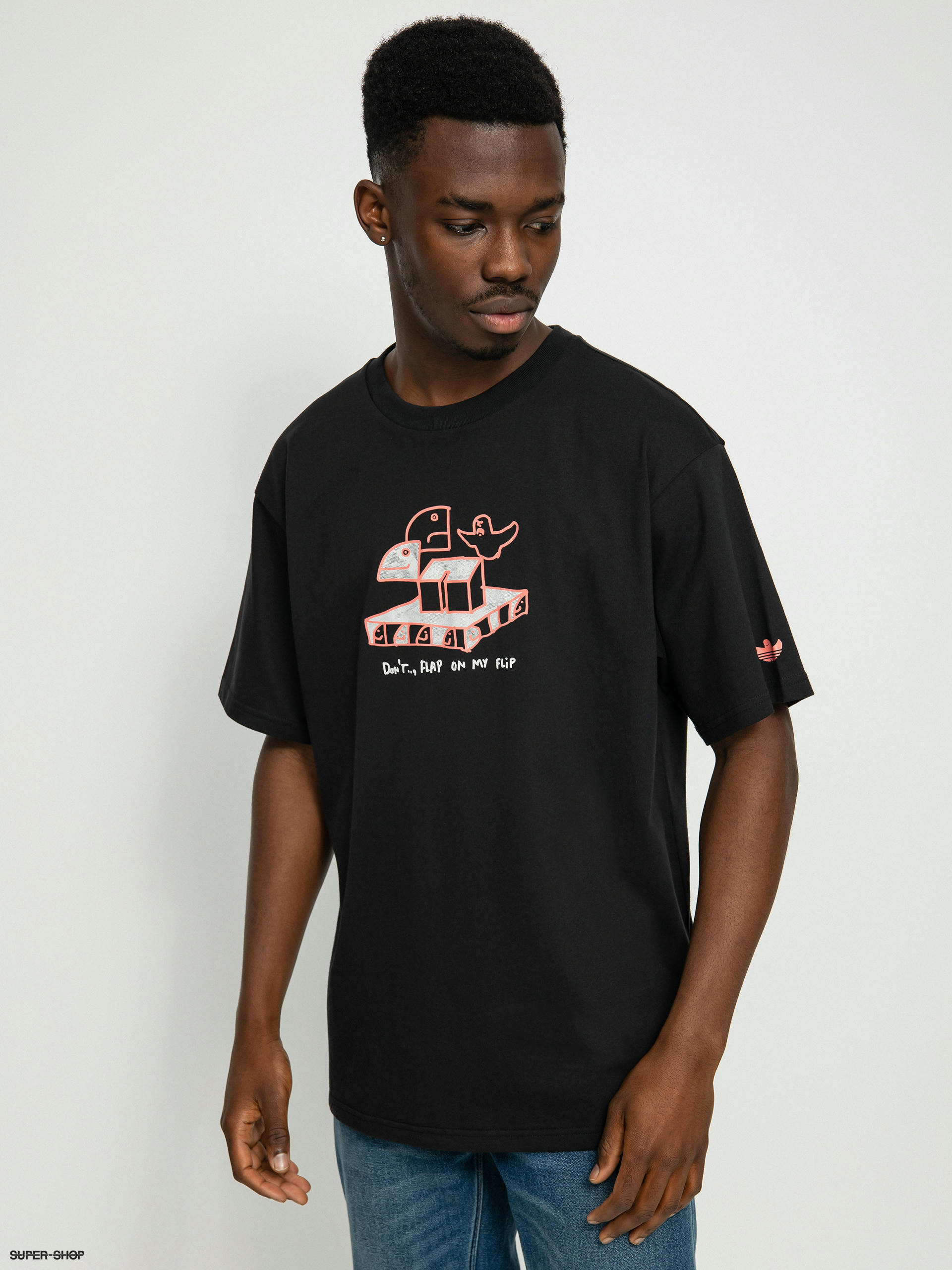 adidas shmoo tee black