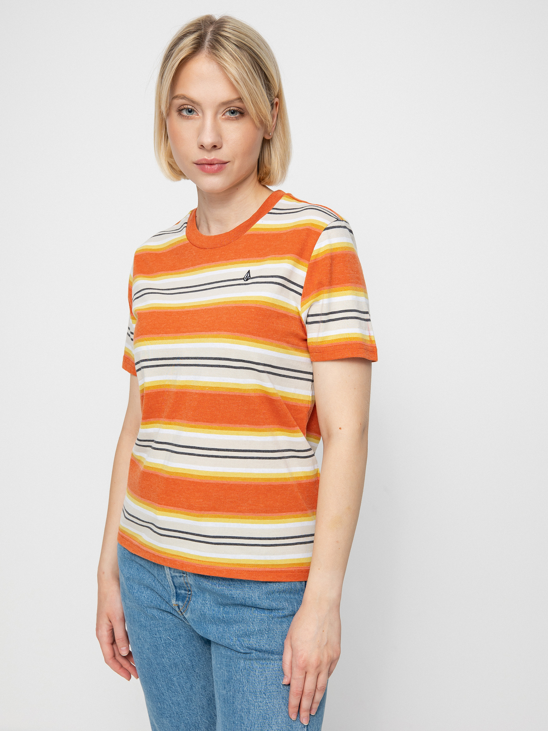 Volcom Site Linez T-Shirt Wmn (rust)