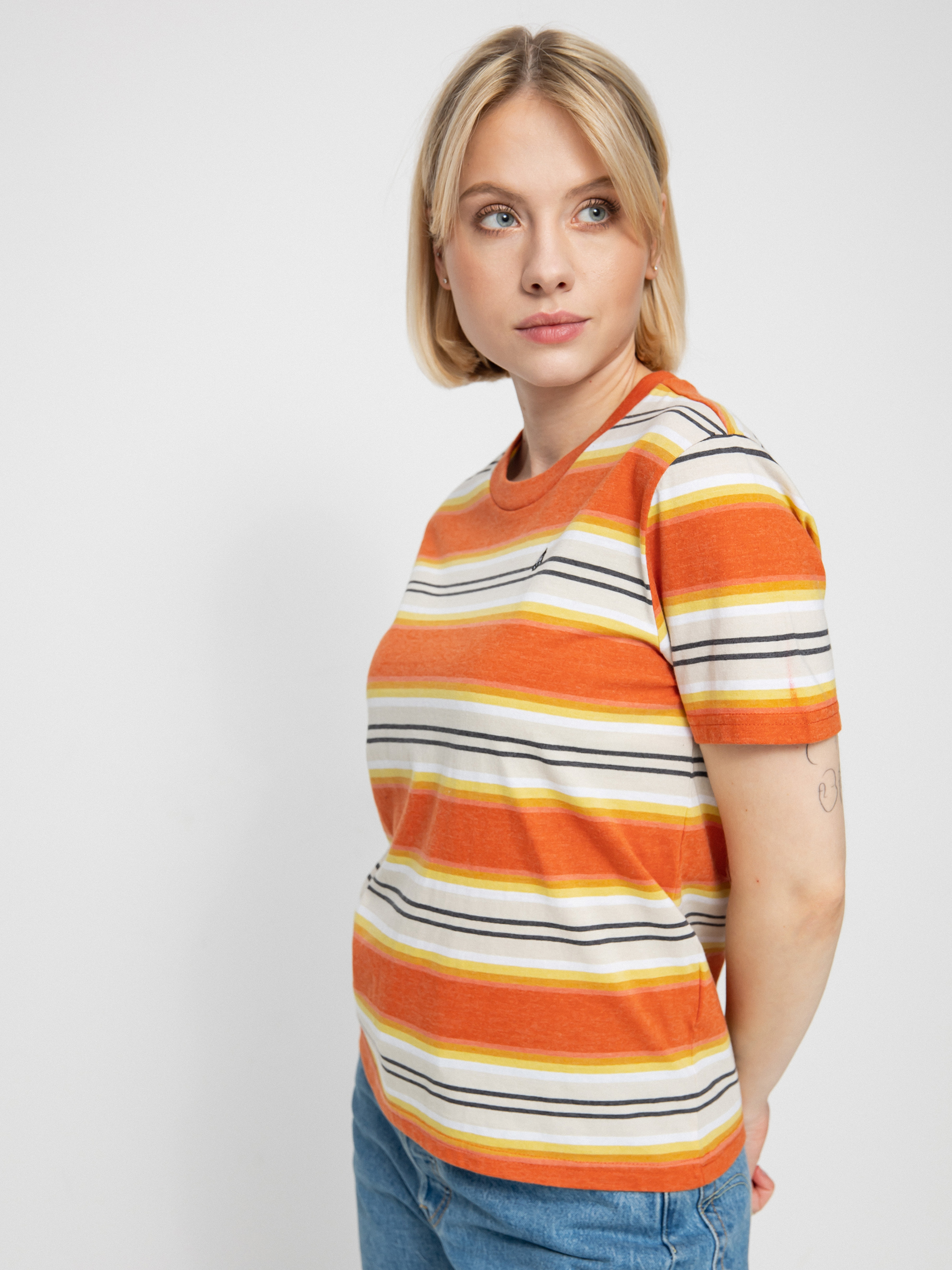 Volcom Site Linez T-Shirt Wmn (rust)