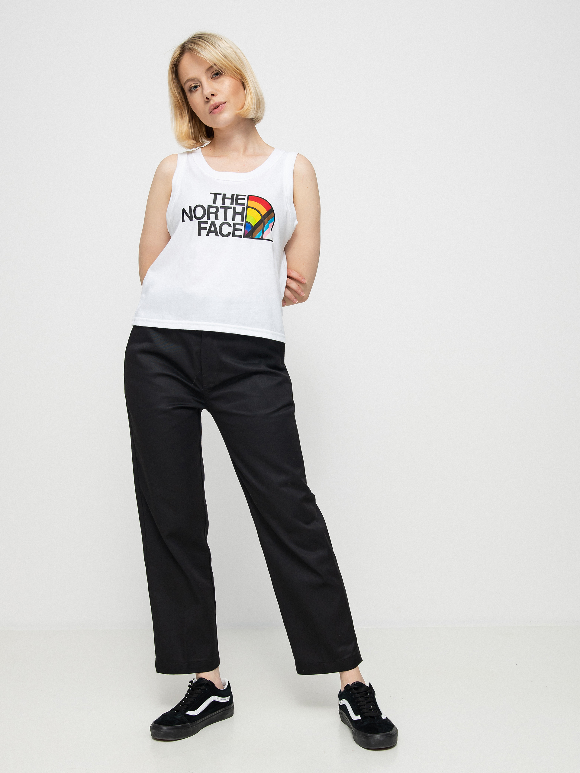 north face pride tank top