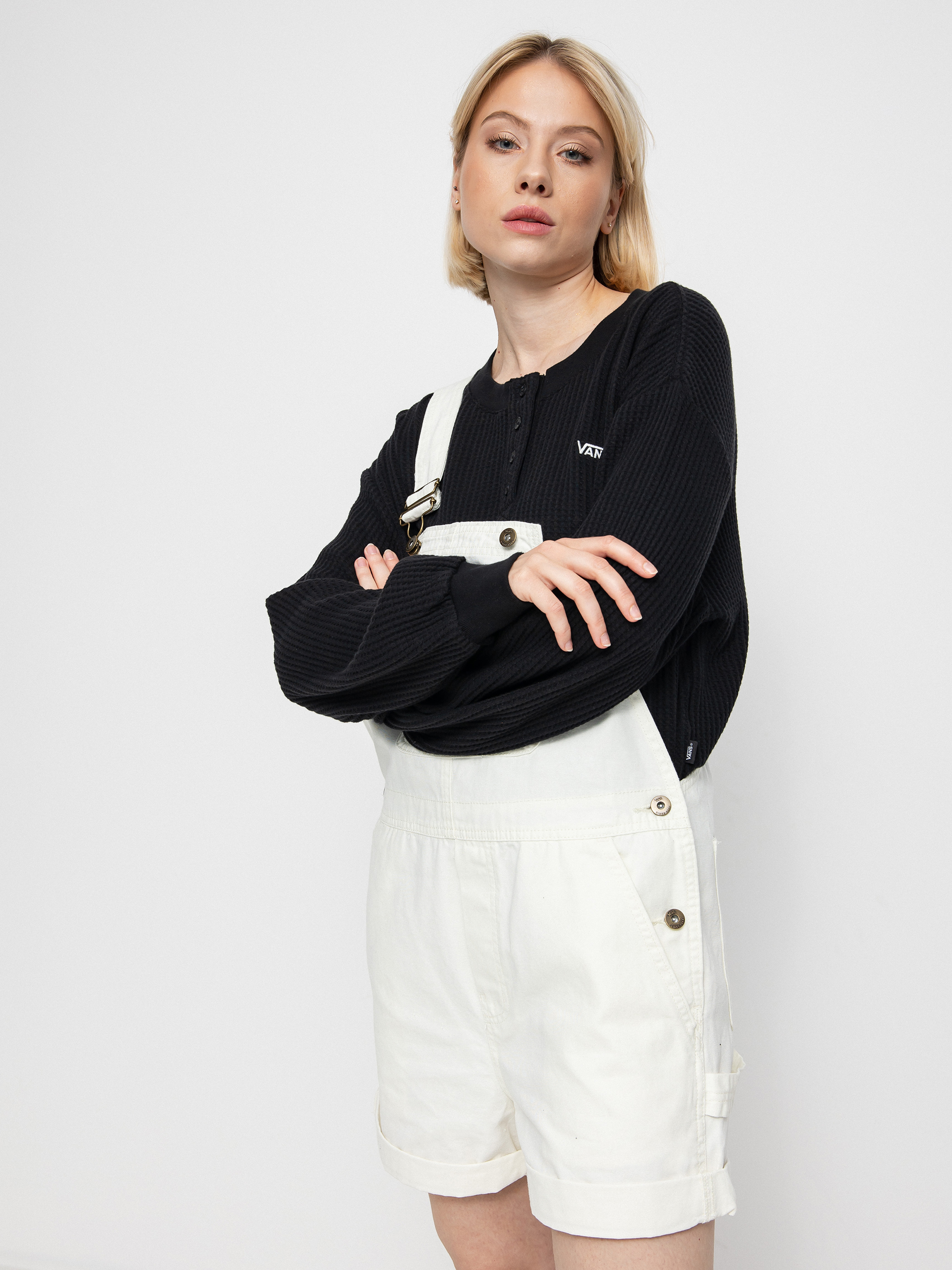 Vans Laid Back Henley Sweatshirt Wmn (black)