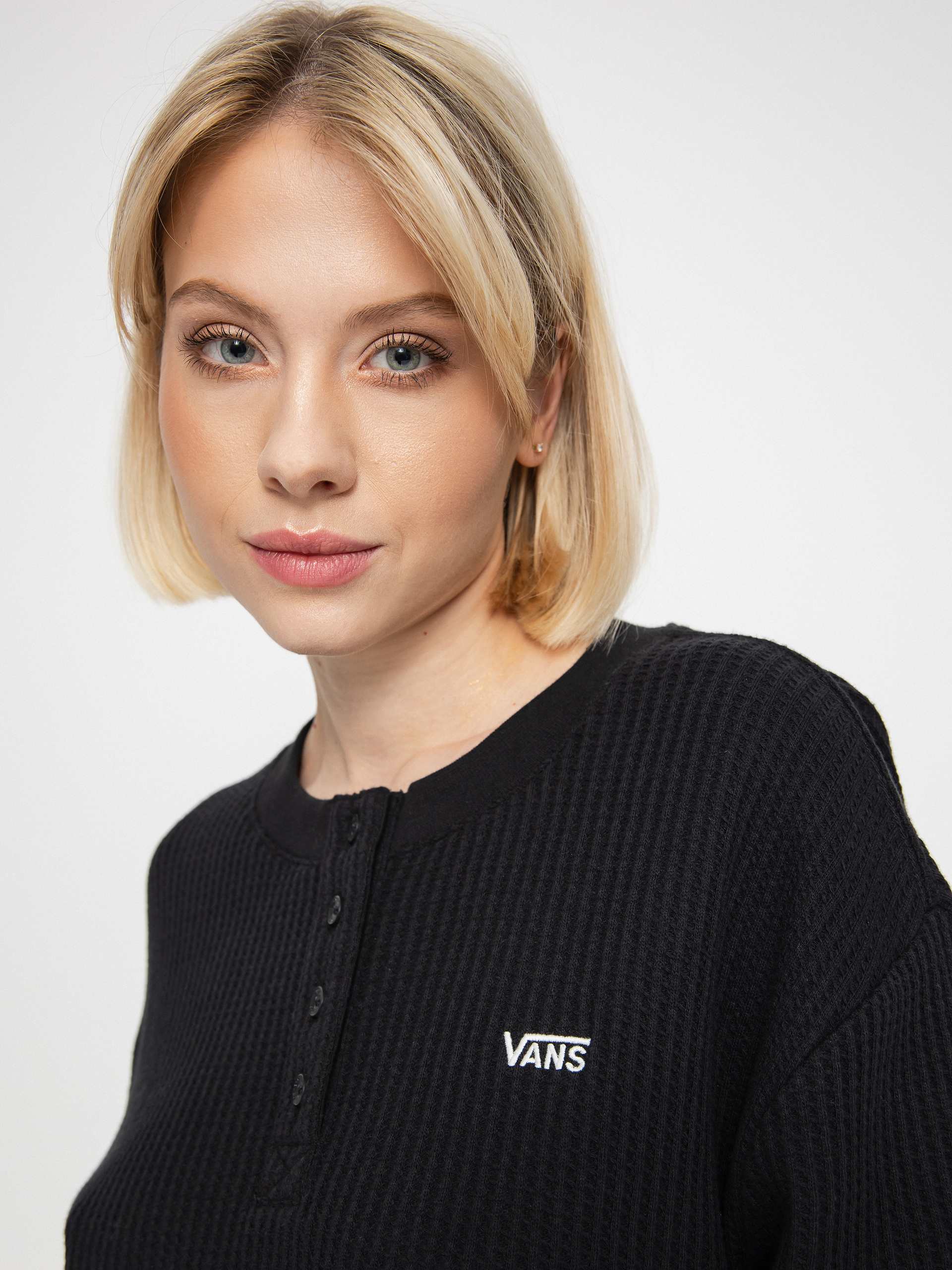Vans Laid Back Henley Sweatshirt Wmn (black)