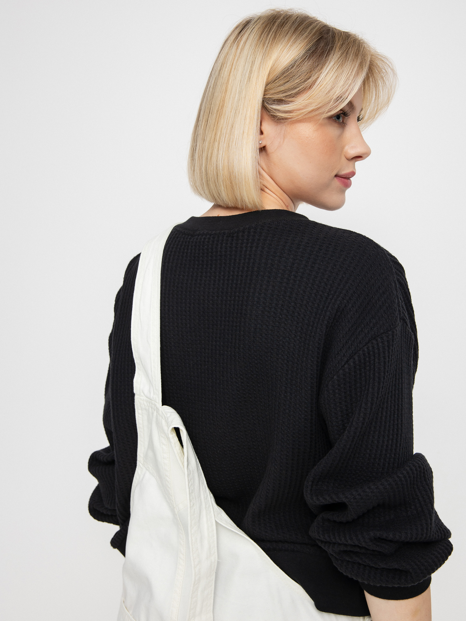 Vans Laid Back Henley Sweatshirt Wmn (black)