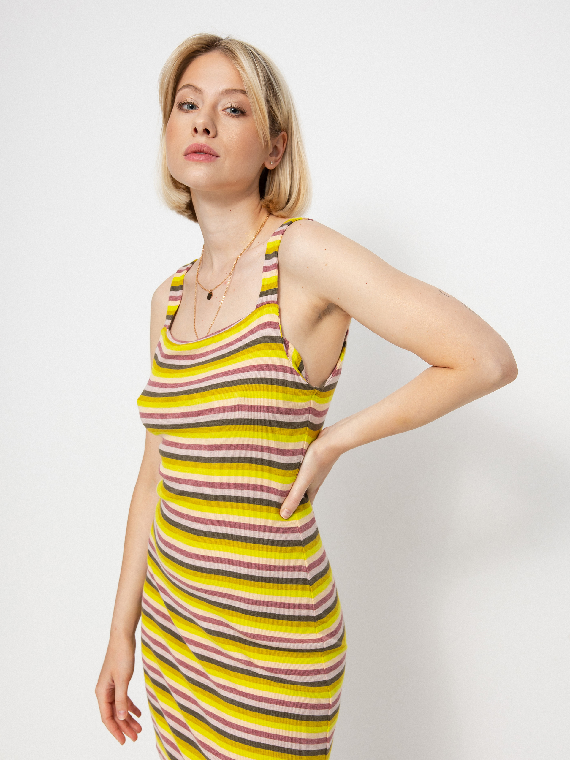 RVCA Nobody'S Babe Kleid Wmn (multi)