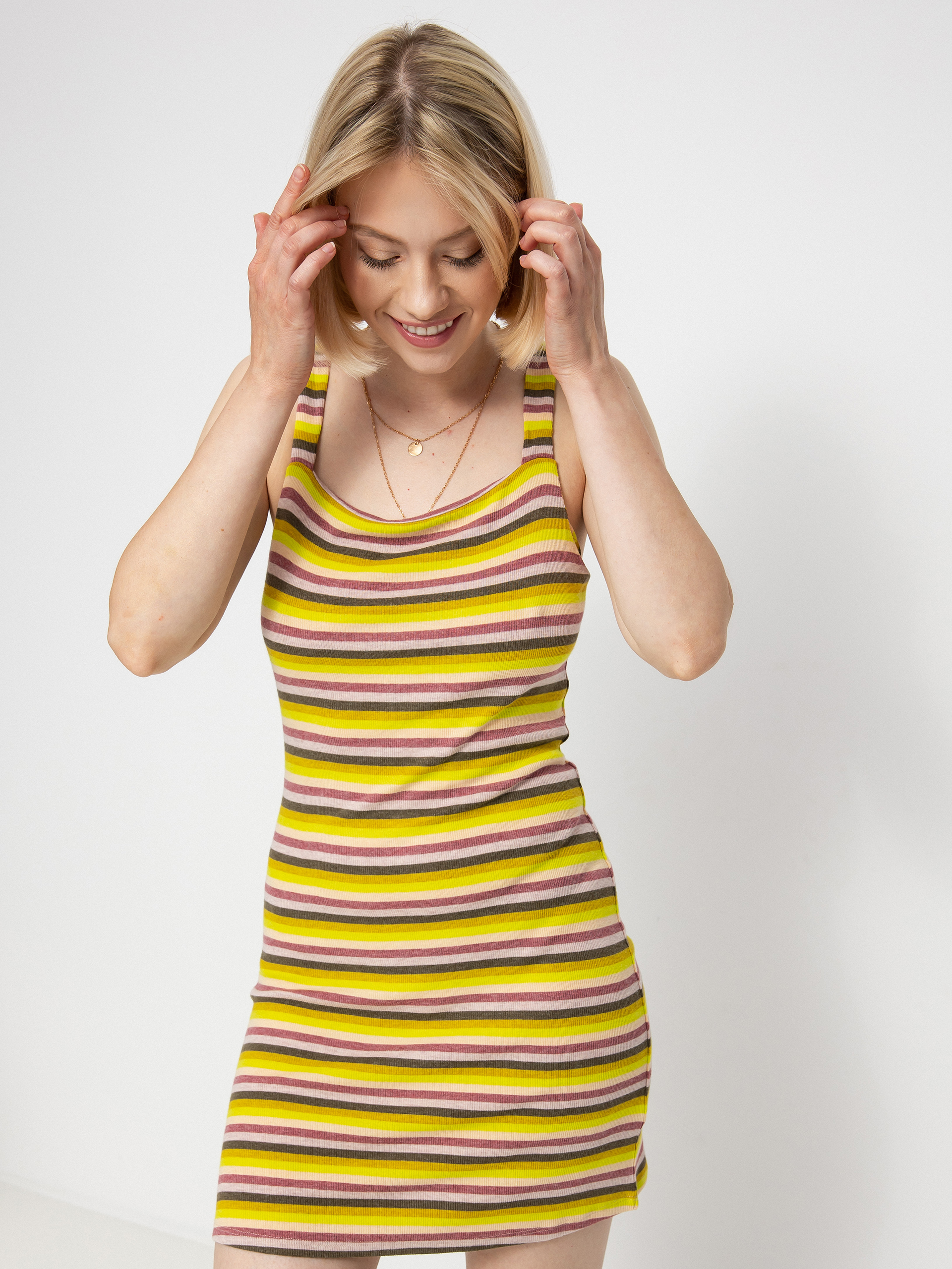 RVCA Nobody'S Babe Kleid Wmn (multi)