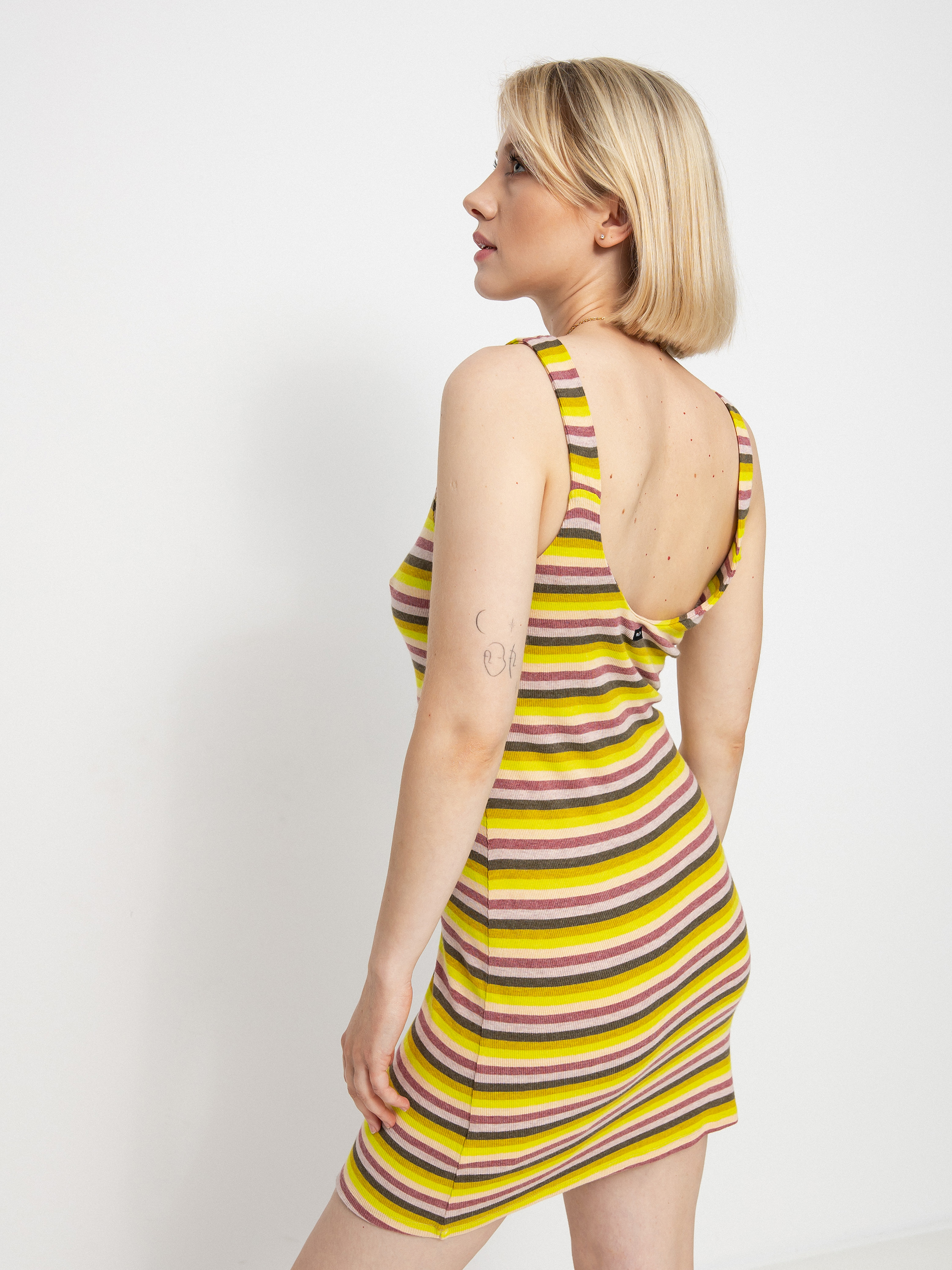 RVCA Nobody'S Babe Kleid Wmn (multi)