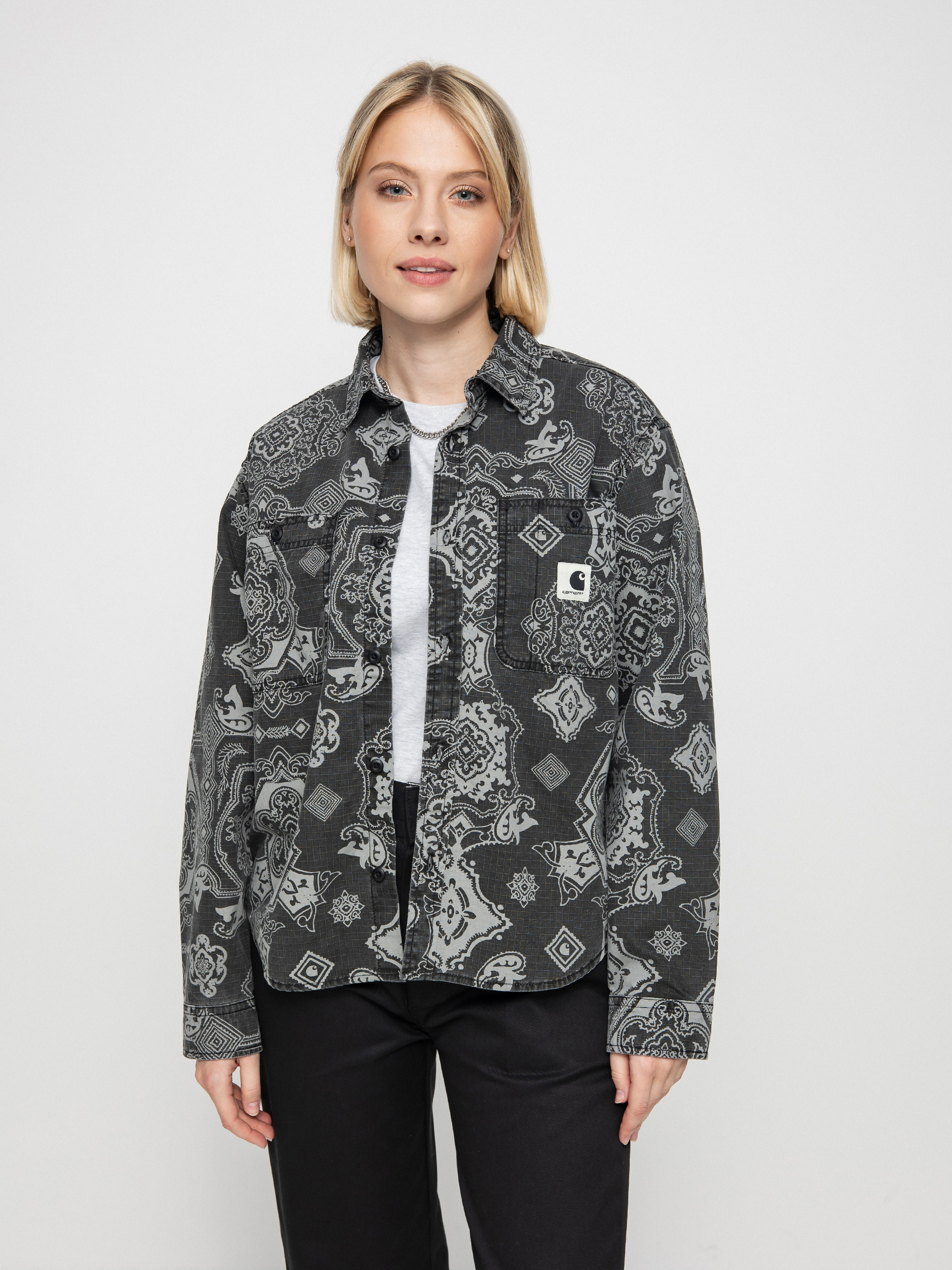 Carhartt WIP Verse Shirt Wmn (verse print/black)