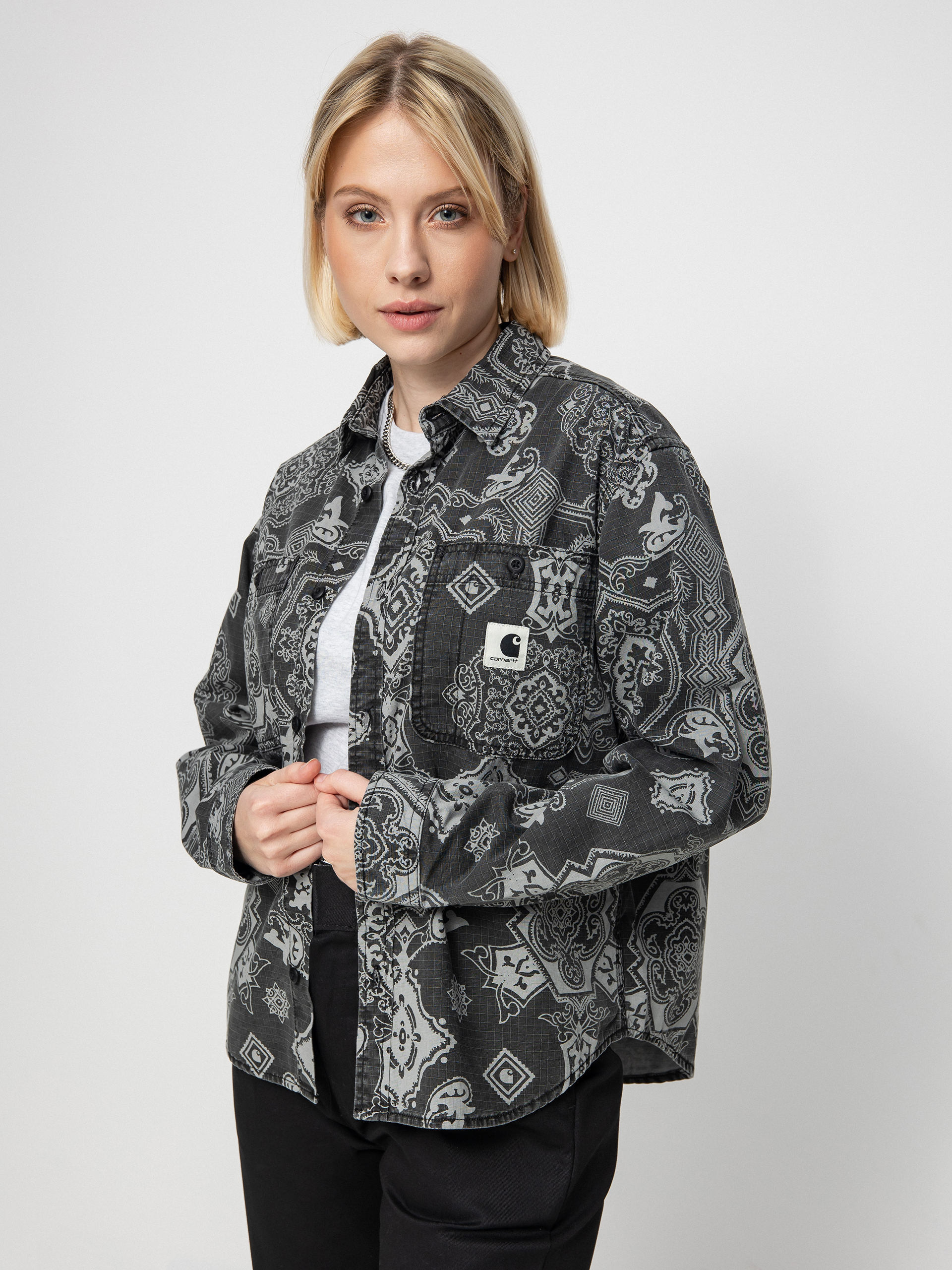 Carhartt WIP Verse Shirt Wmn (verse print/black)