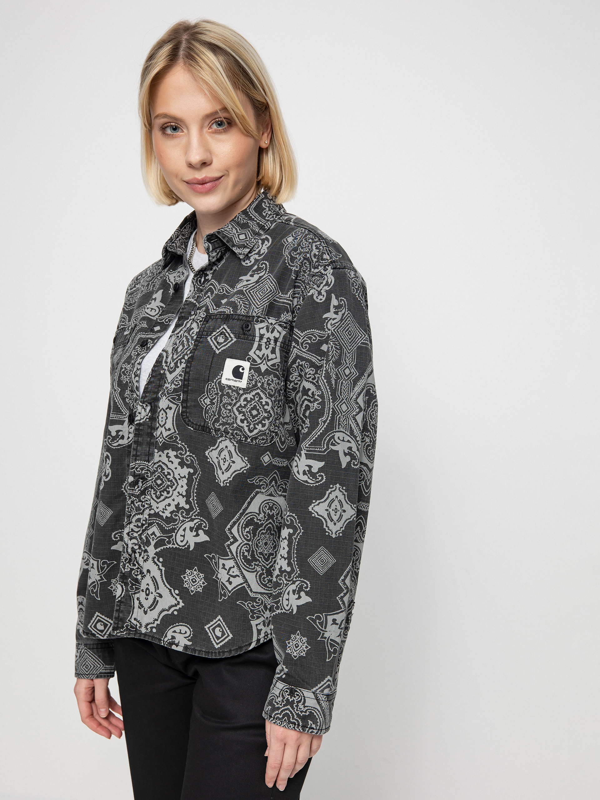 Carhartt WIP Verse Shirt Wmn (verse print/black)