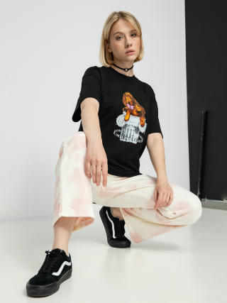 Local Heroes Puppy T-shirt Wmn (black)