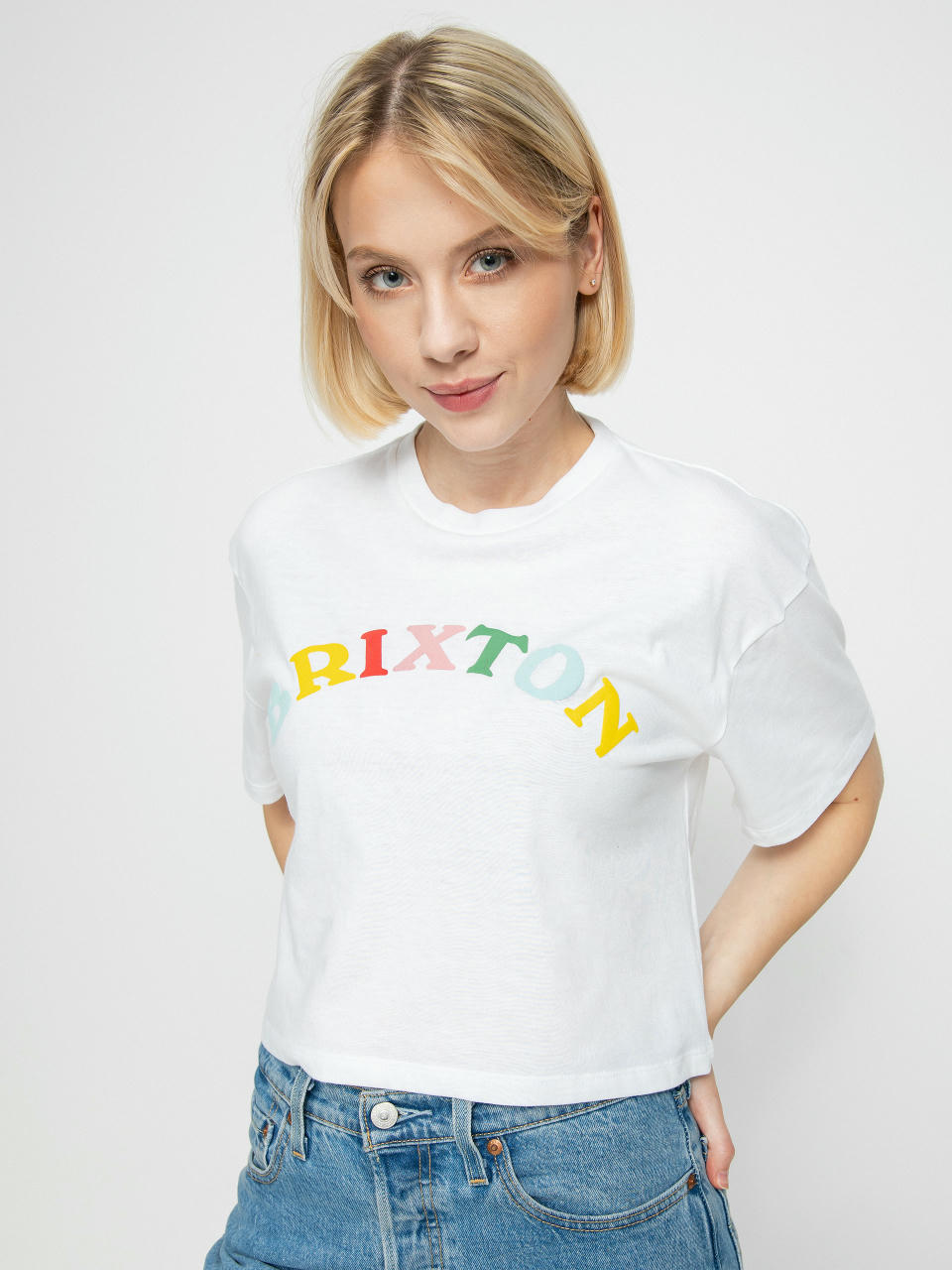 Brixton Feelings Skimmer T-shirt Wmn (white)