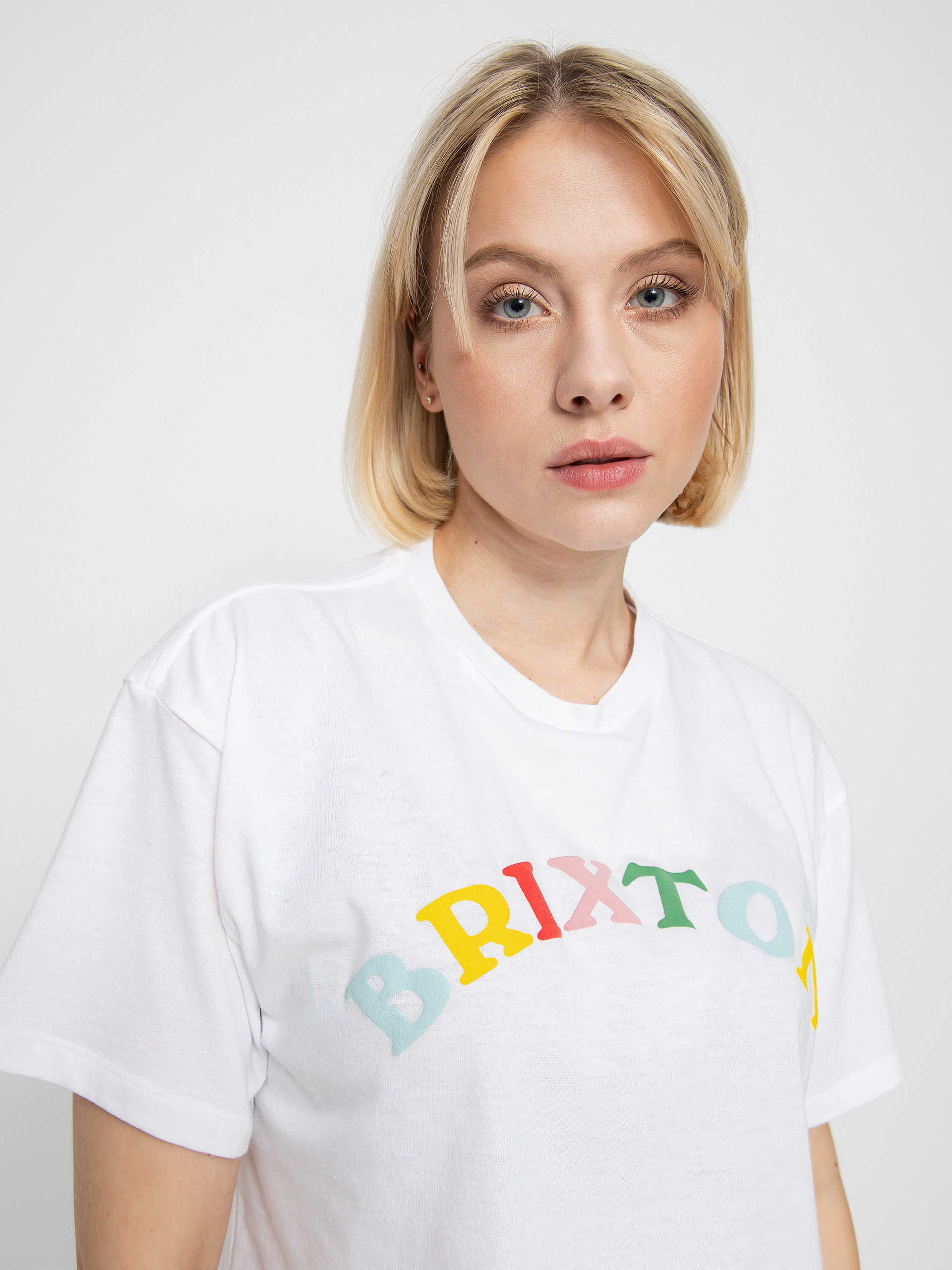 Brixton Feelings Skimmer T-shirt Wmn (white)