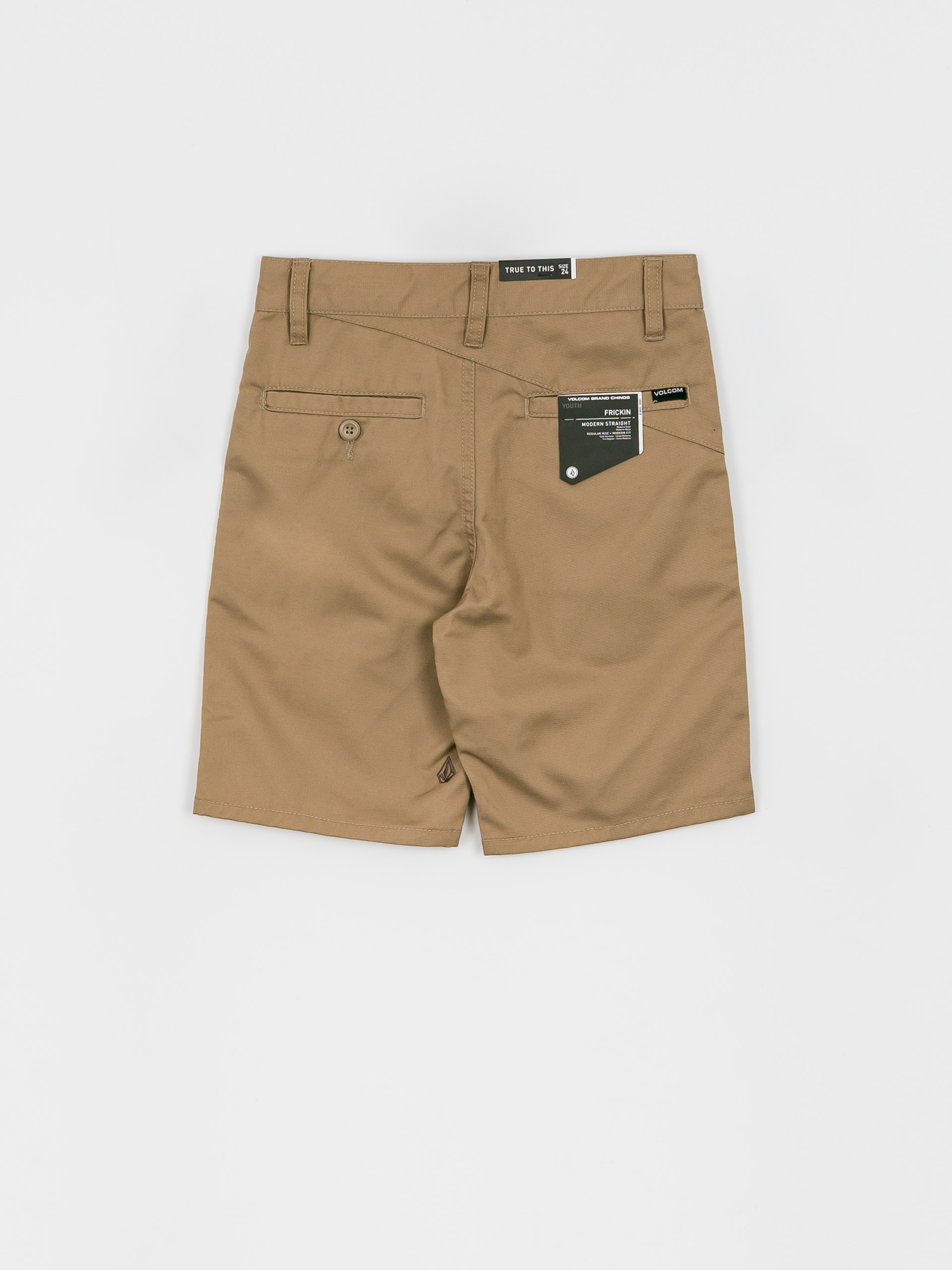 Volcom Frickin Chino JR Shorts (khaki)