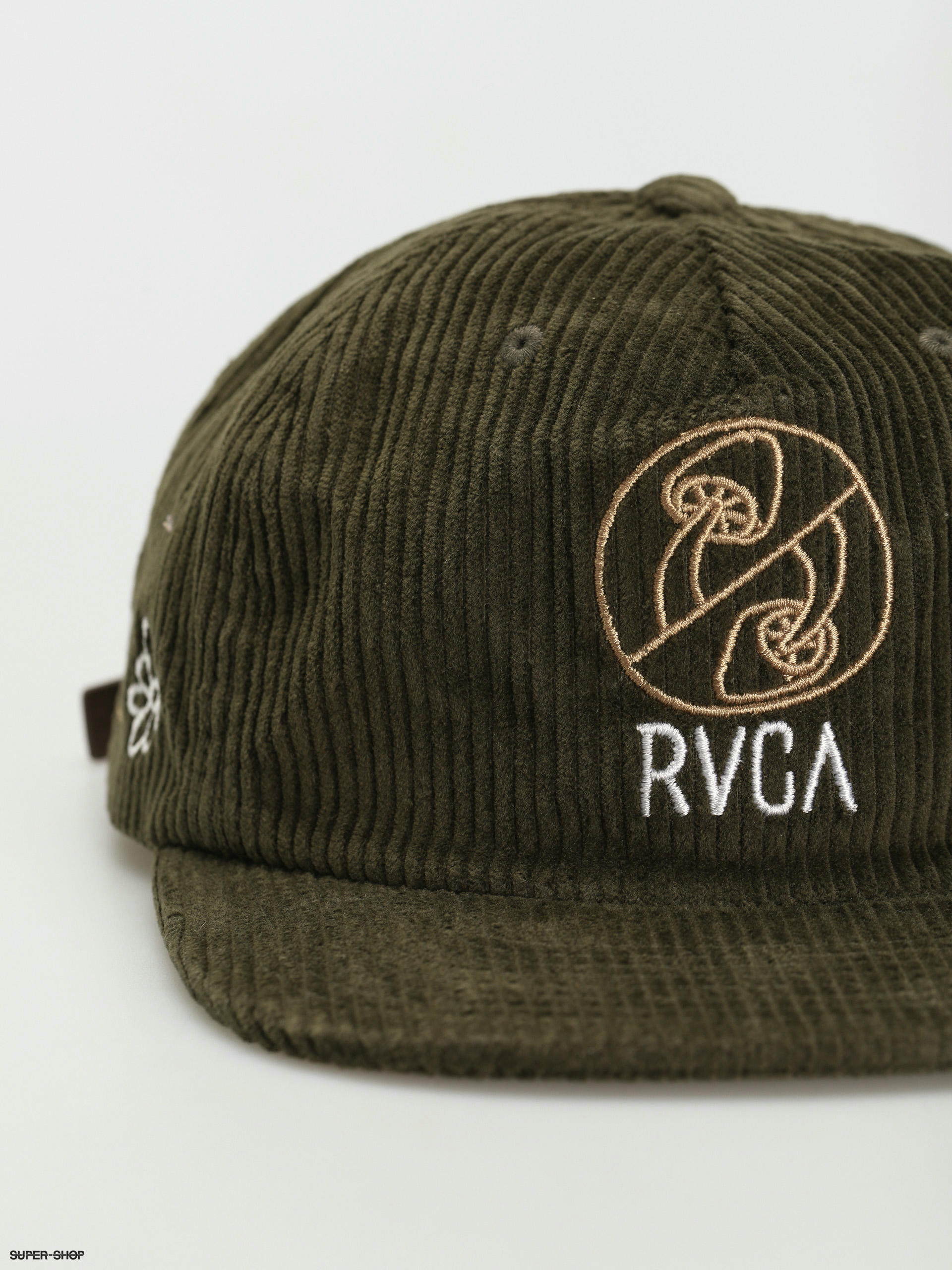 rvca strapback hat