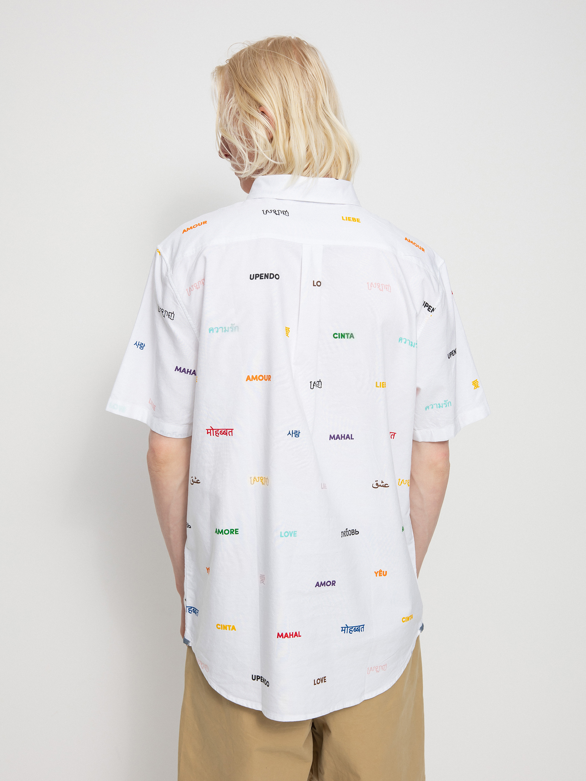 Vans Houser Hemd (pride/white)