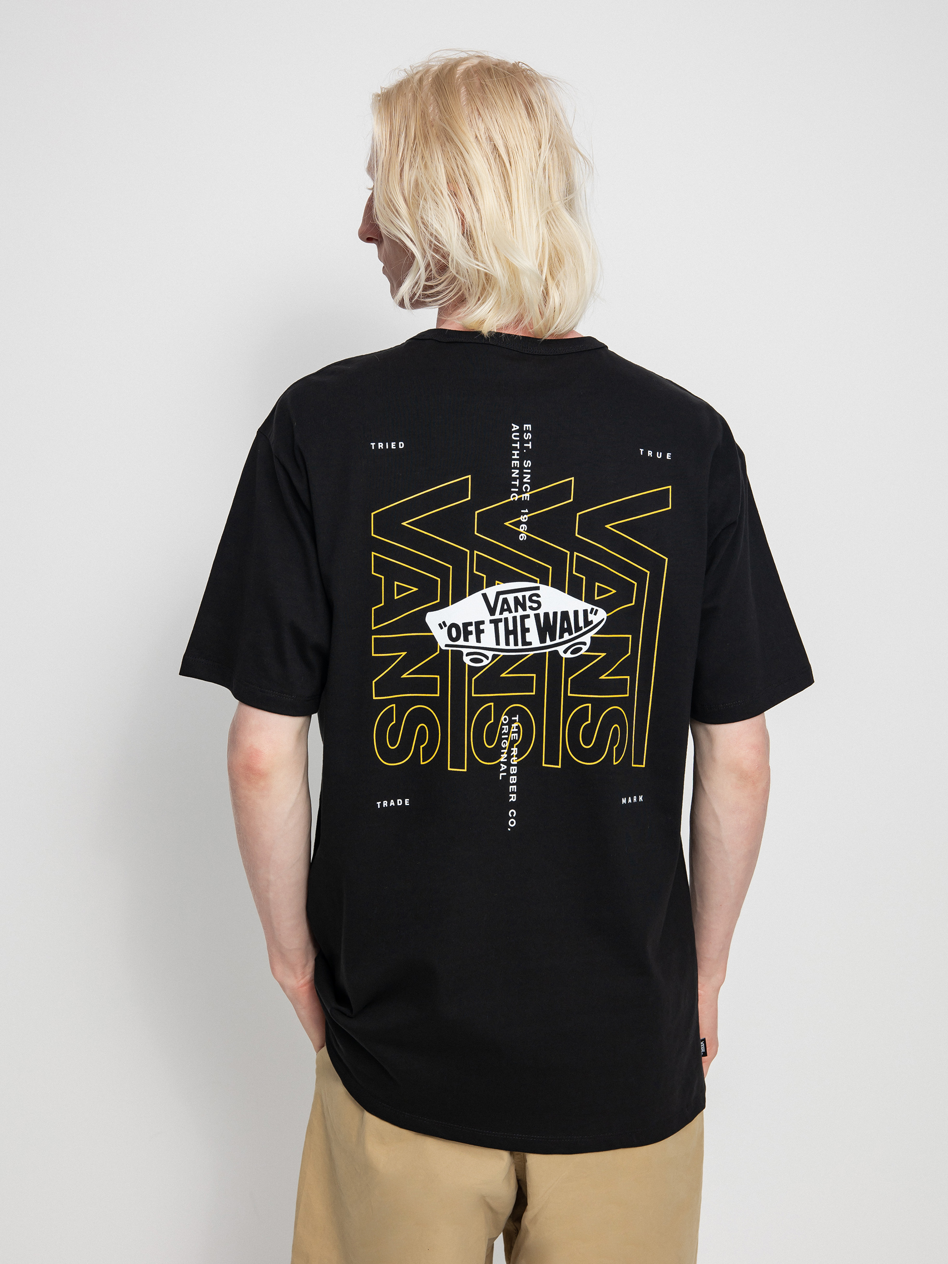 Vans Off The Wall Logo Back T-shirt (black)