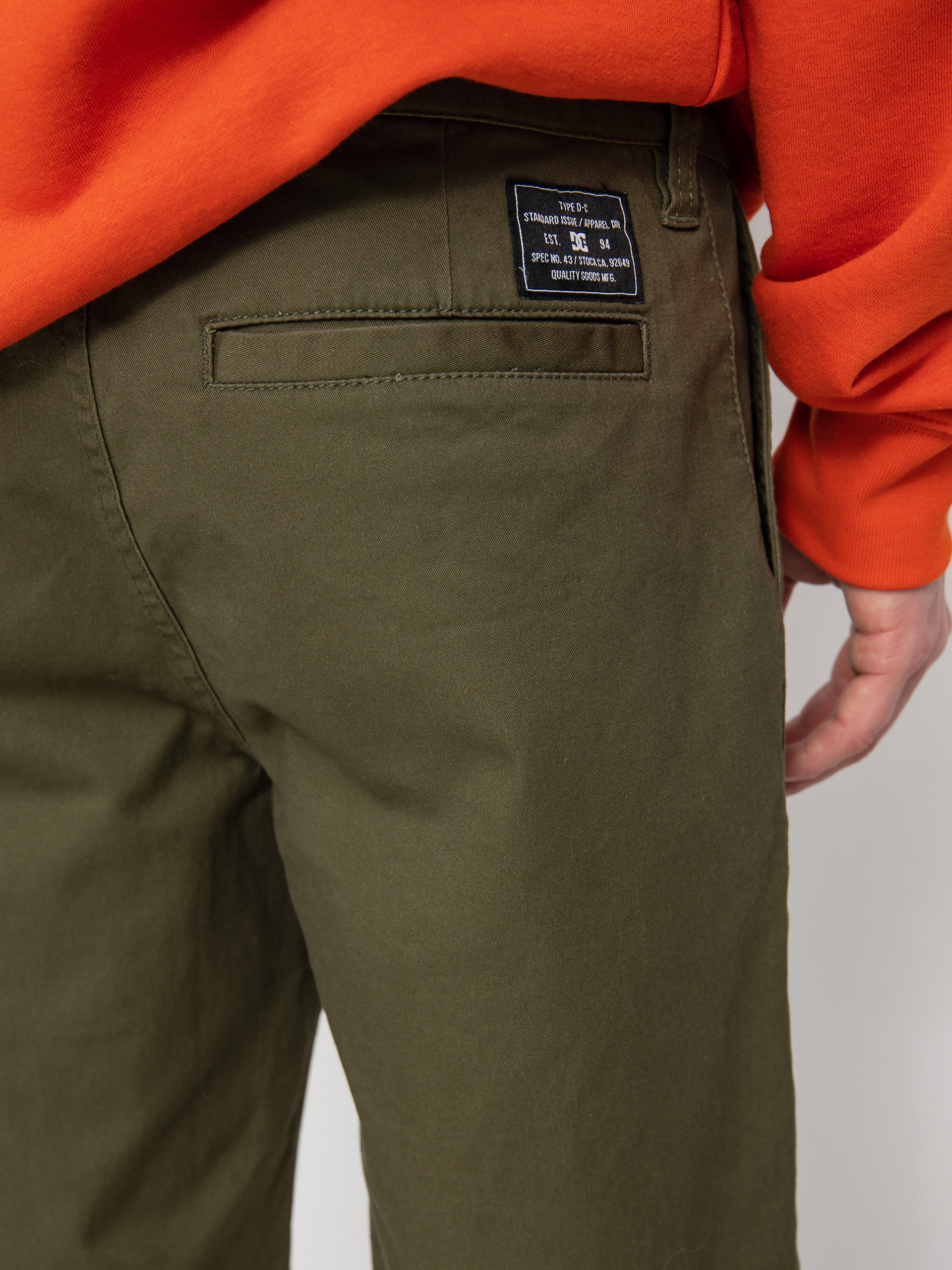 DC Worker Straight Chino Shorts (ivy green)